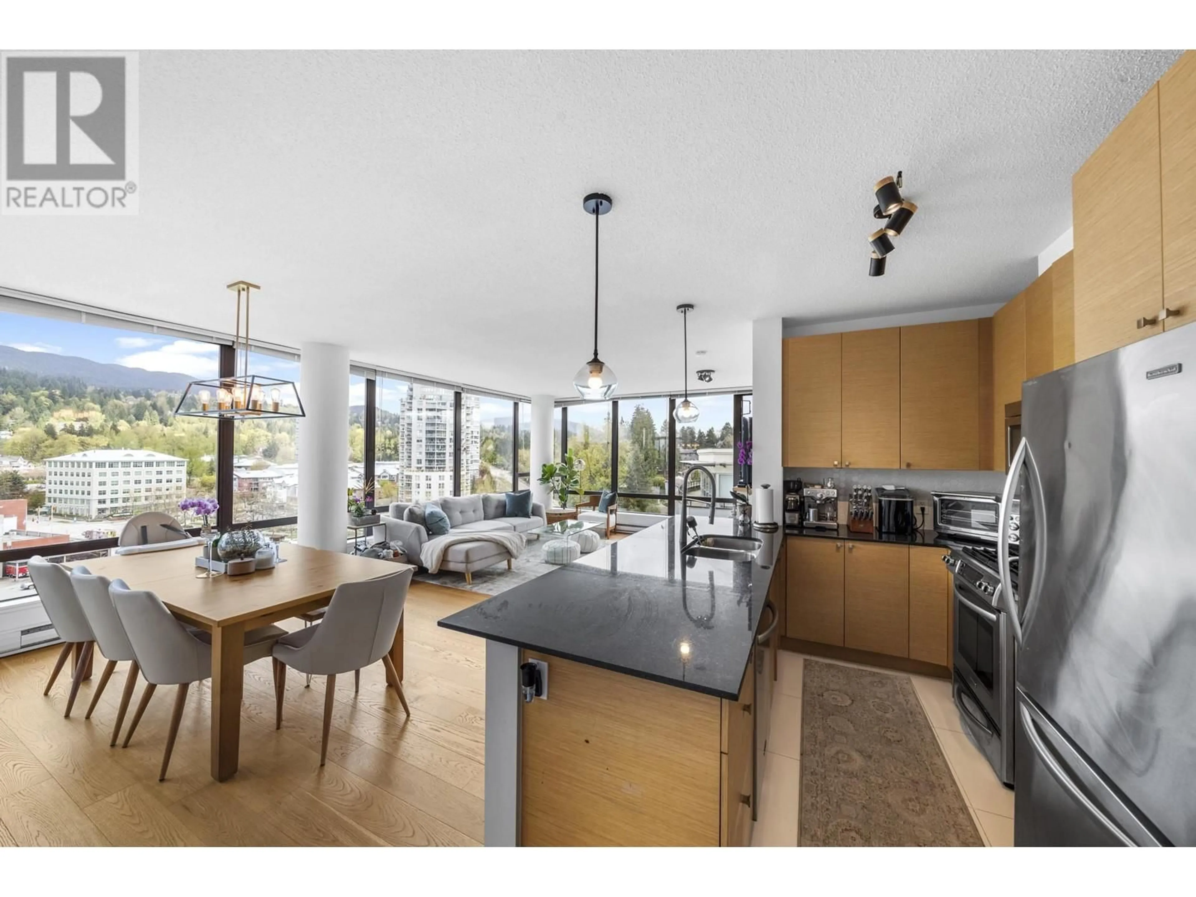 Open concept kitchen, unknown for 808 - 110 BREW STREET, Port Moody British Columbia V3H0E4