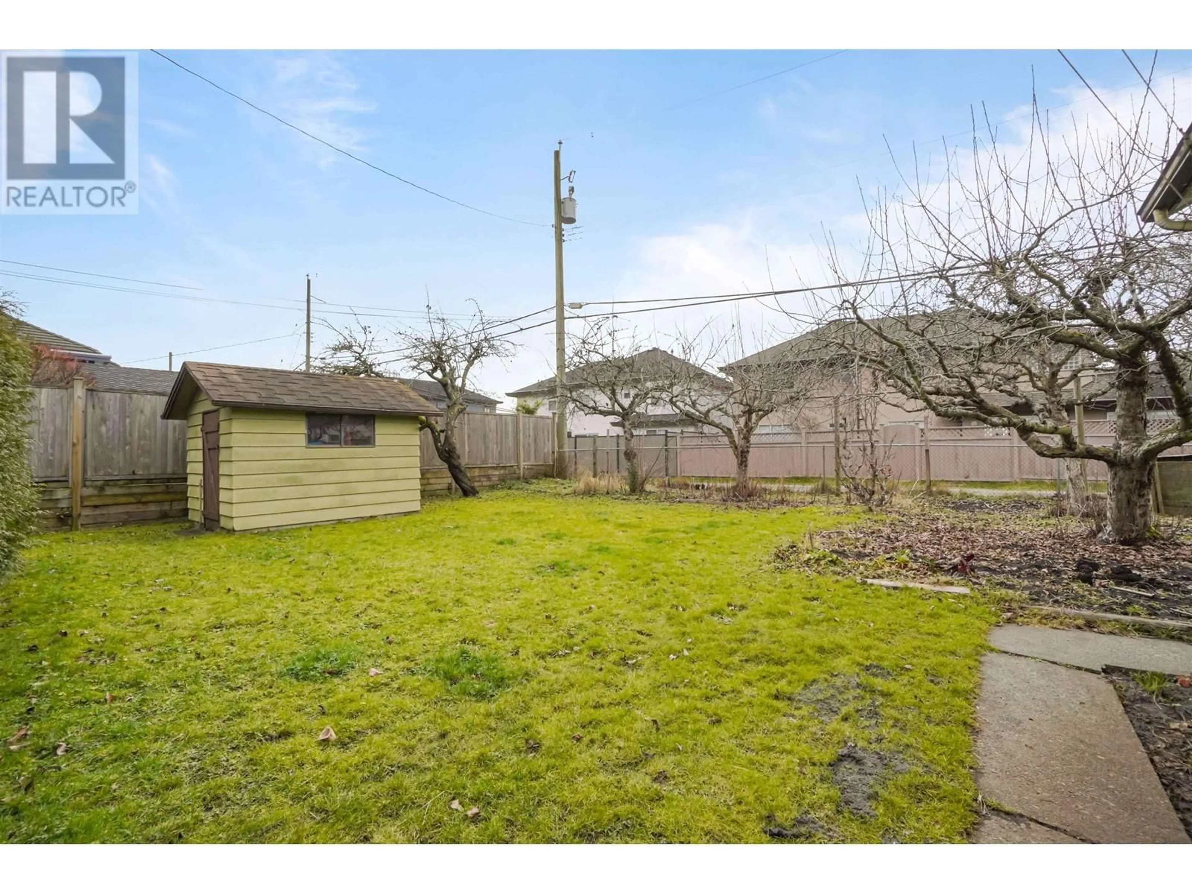 A pic from outside/outdoor area/front of a property/back of a property/a pic from drone, street for 9831 SEACOTE ROAD, Richmond British Columbia V7A4A6