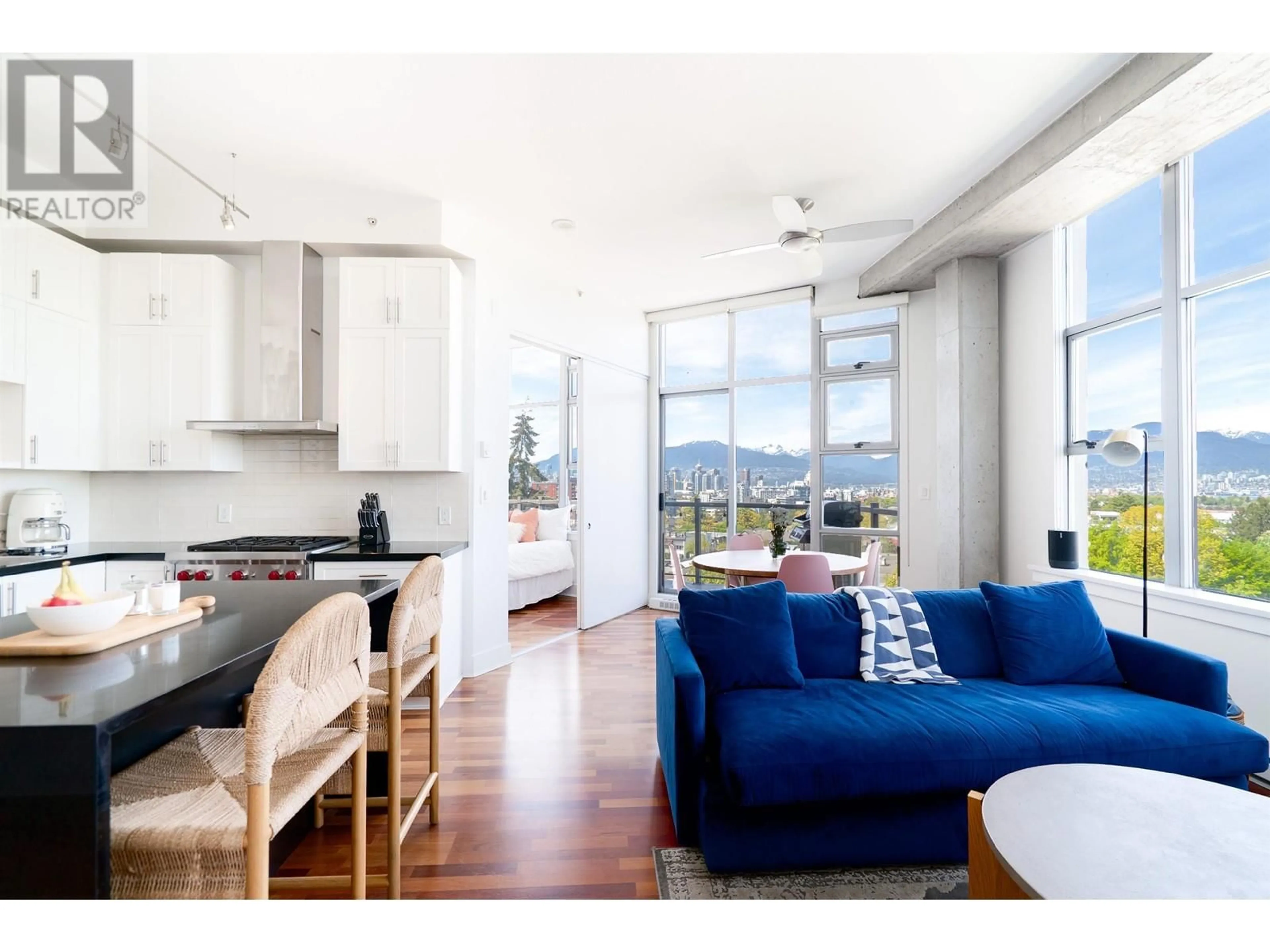 Open concept kitchen, unknown for 607 - 2635 PRINCE EDWARD STREET, Vancouver British Columbia V5T4V7