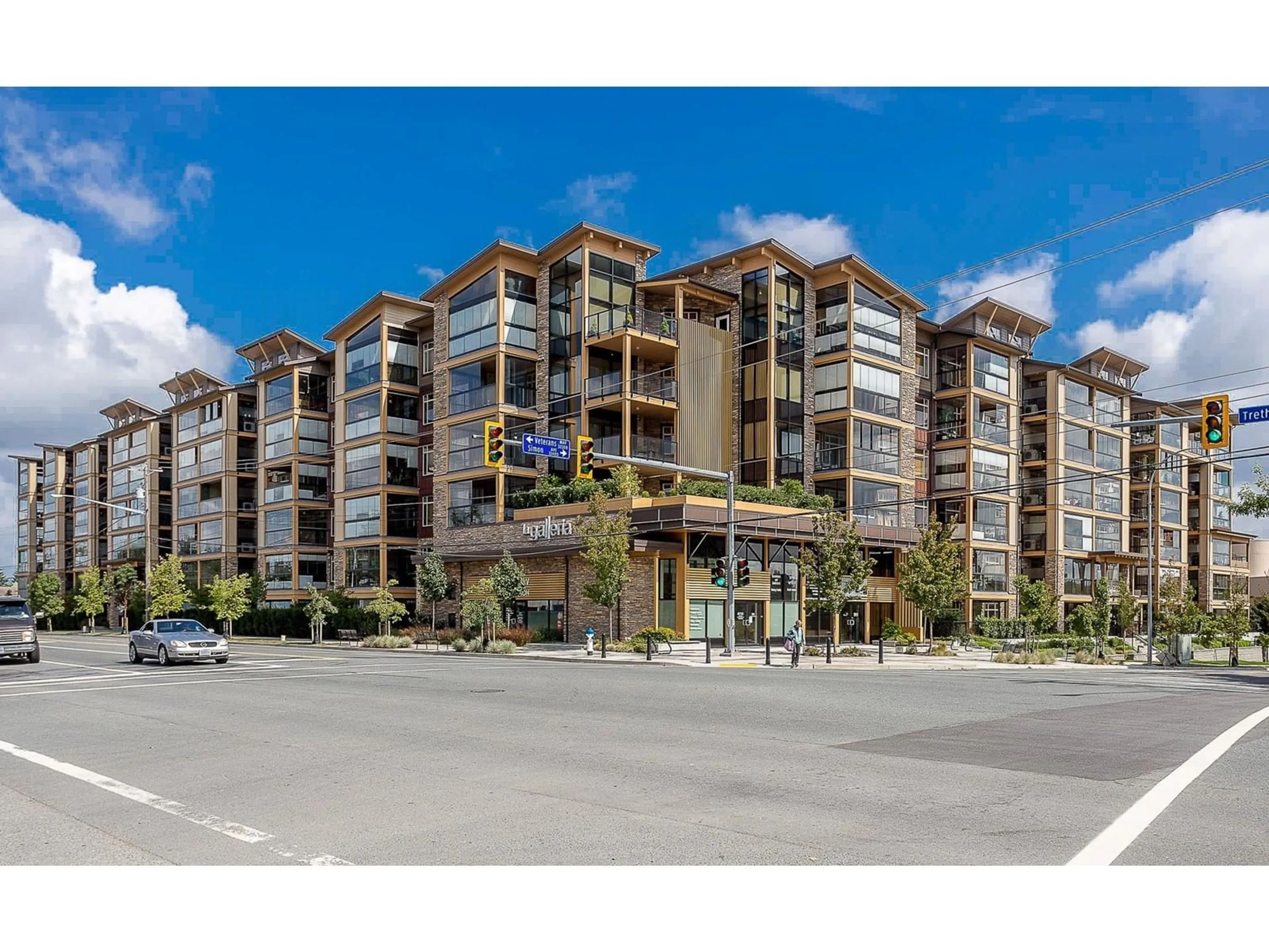 A pic from outside/outdoor area/front of a property/back of a property/a pic from drone, building for 129 - 2860 TRETHEWEY, Abbotsford British Columbia V2T0G5