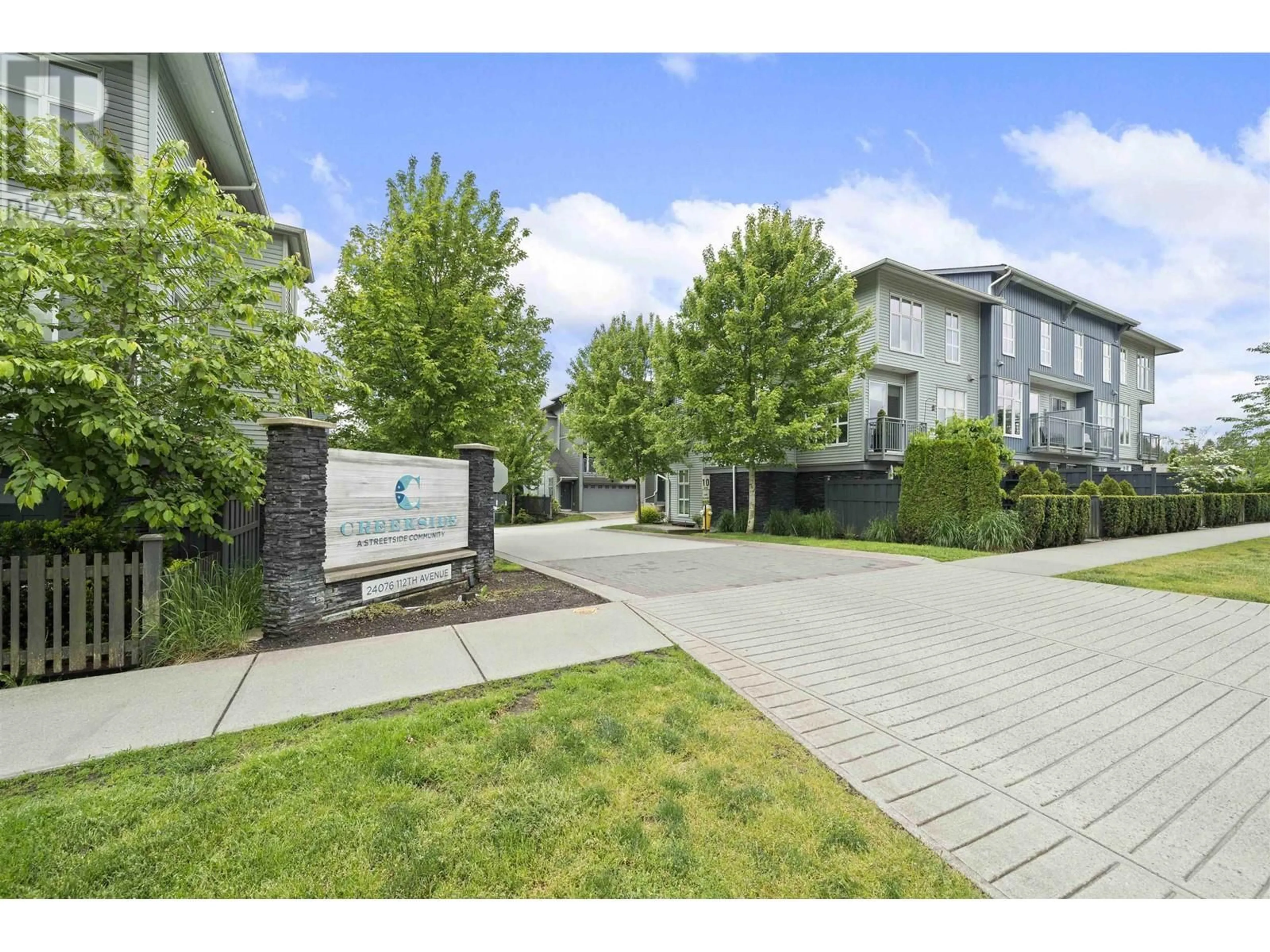 Patio, street for 9 - 24076 112 AVENUE, Maple Ridge British Columbia V2W0K2