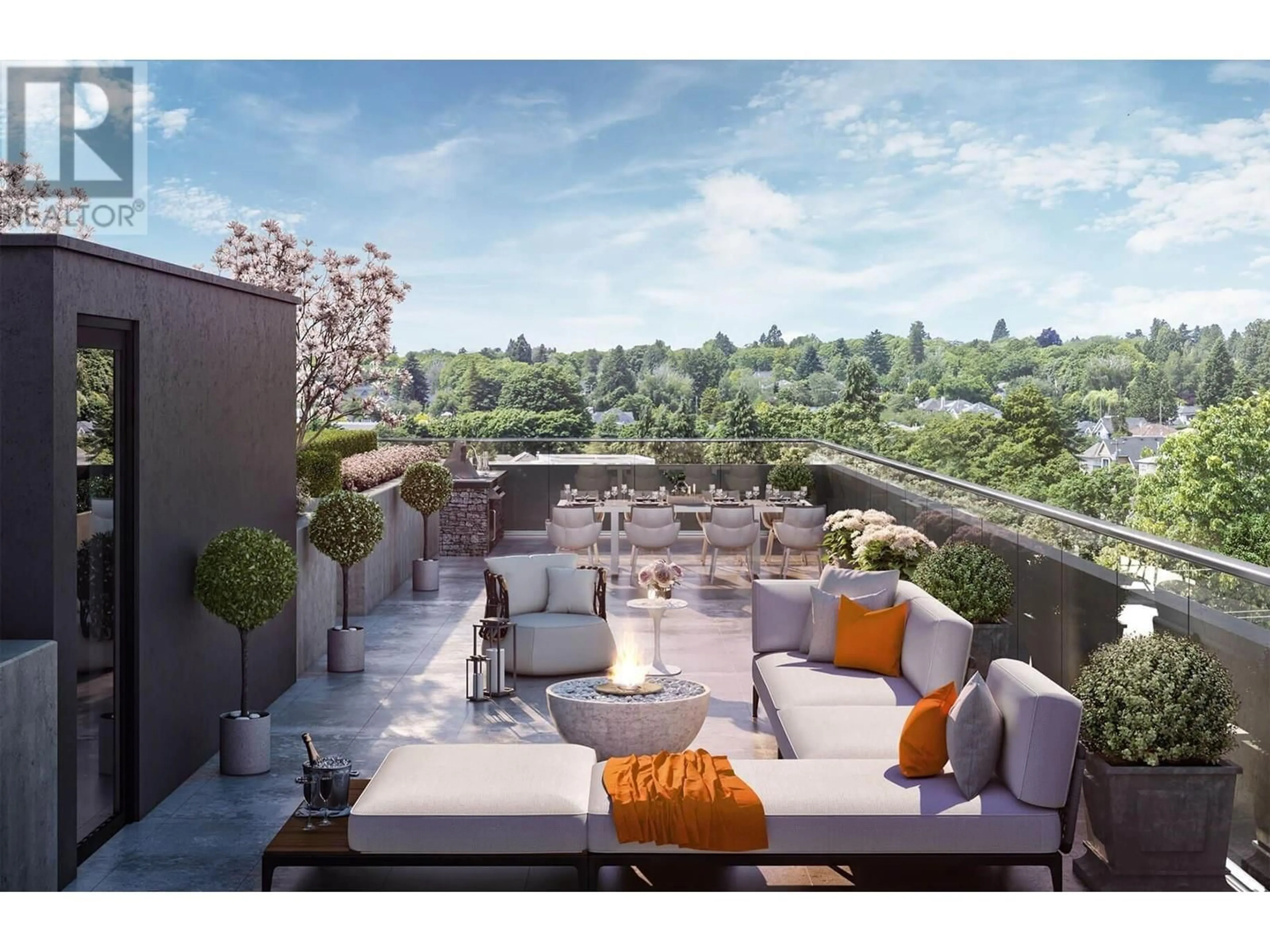 Patio, water/lake/river/ocean view for 309 - 2105 46TH AVENUE, Vancouver British Columbia V6M2L1