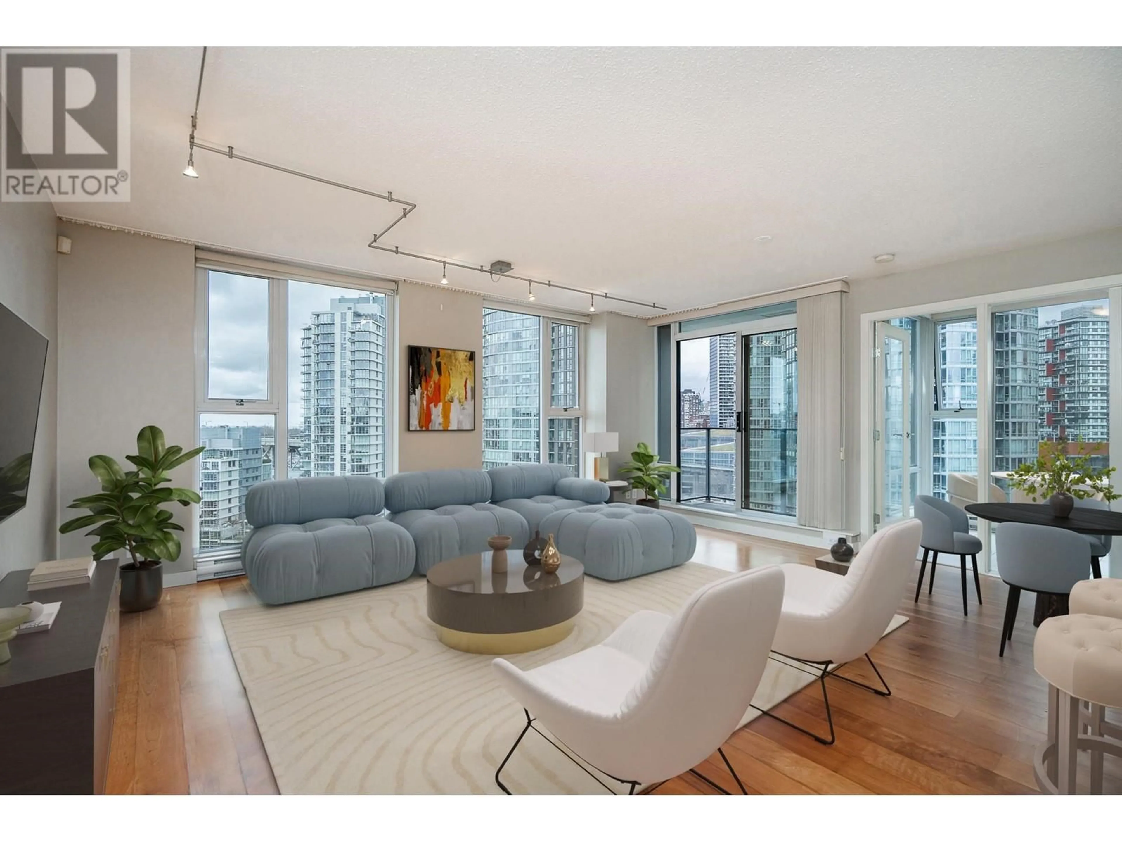 Living room with furniture, unknown for 1606 - 455 BEACH CRESCENT, Vancouver British Columbia V6Z3E5