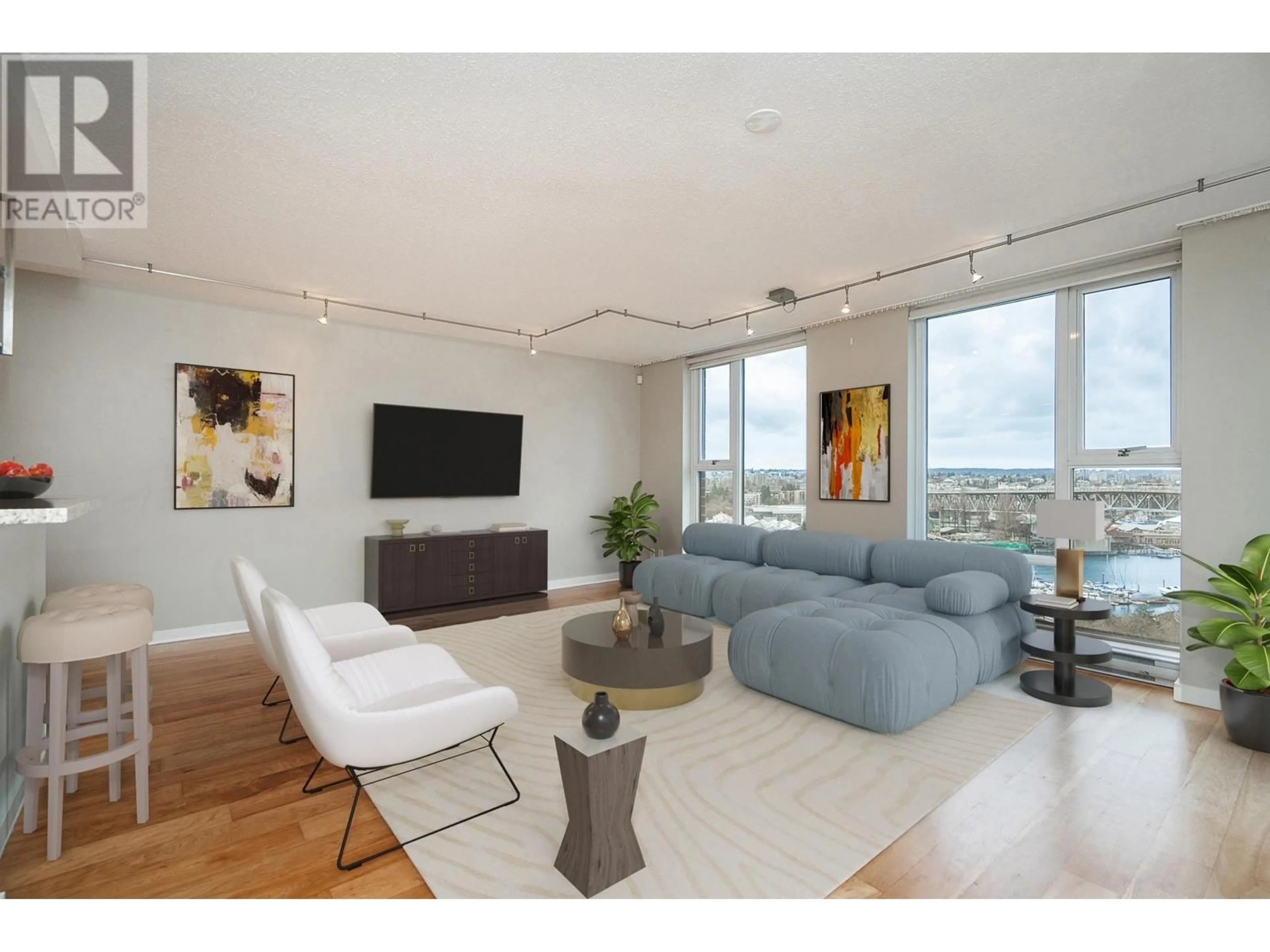 Living room with furniture, unknown for 1606 - 455 BEACH CRESCENT, Vancouver British Columbia V6Z3E5
