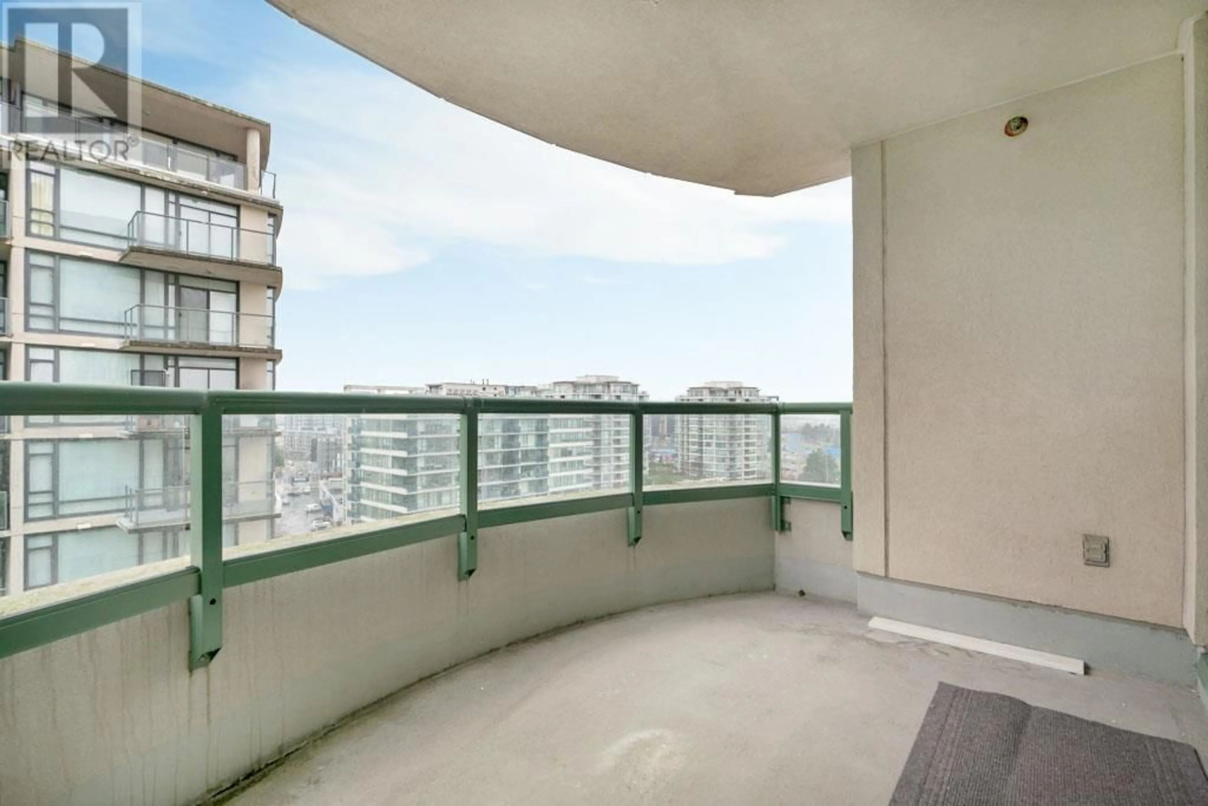Balcony in the apartment, water/lake/river/ocean view for 1508 - 7380 ELMBRIDGE WAY, Richmond British Columbia V6X4A1