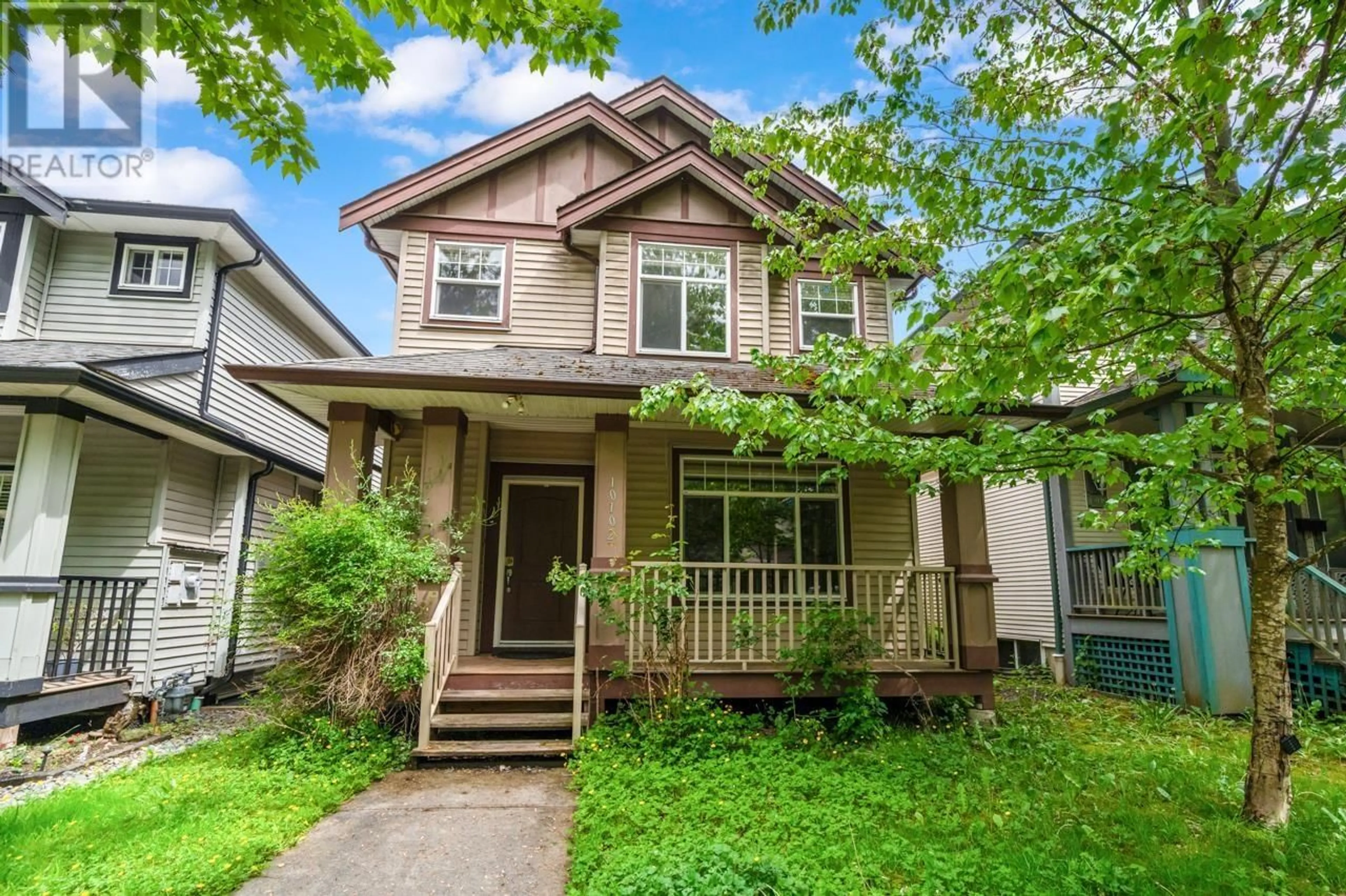 Home with vinyl exterior material, street for 10102 242B STREET, Maple Ridge British Columbia V2W0C2
