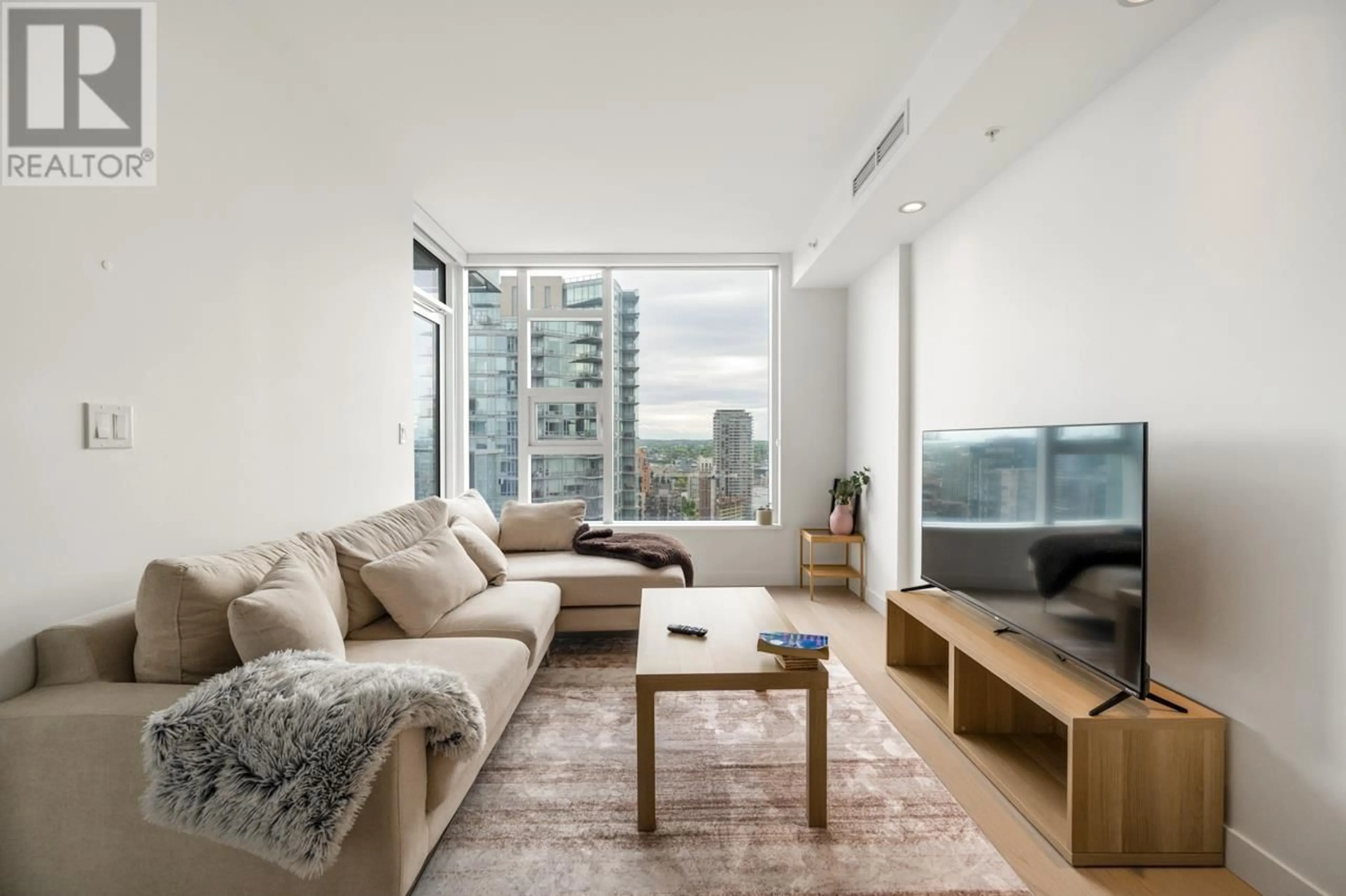 Living room with furniture, unknown for 3308 - 1289 HORNBY STREET, Vancouver British Columbia V6Z0G7