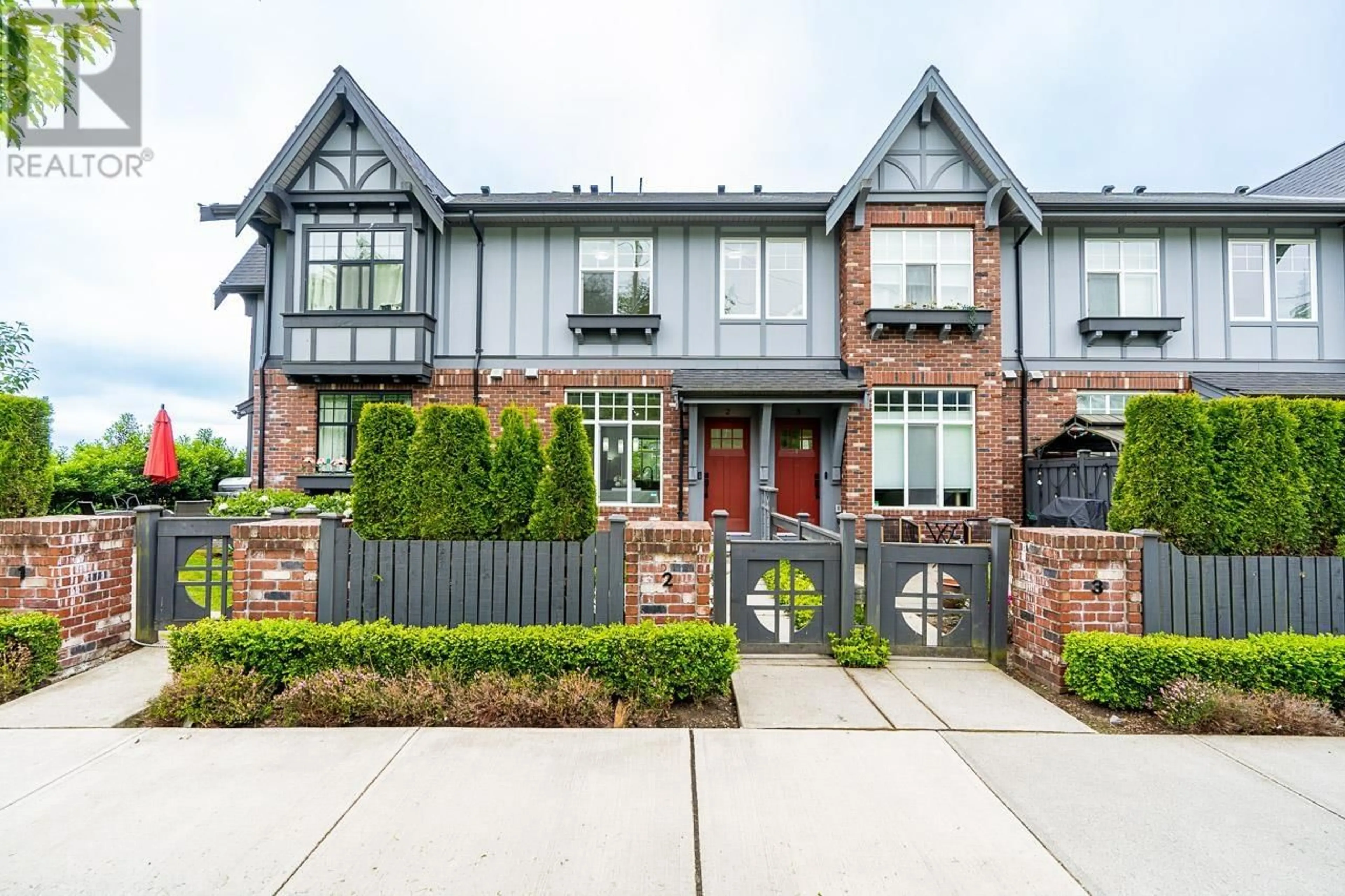 Home with brick exterior material, street for 2 - 1221 ROCKLIN STREET, Coquitlam British Columbia V3B0N7