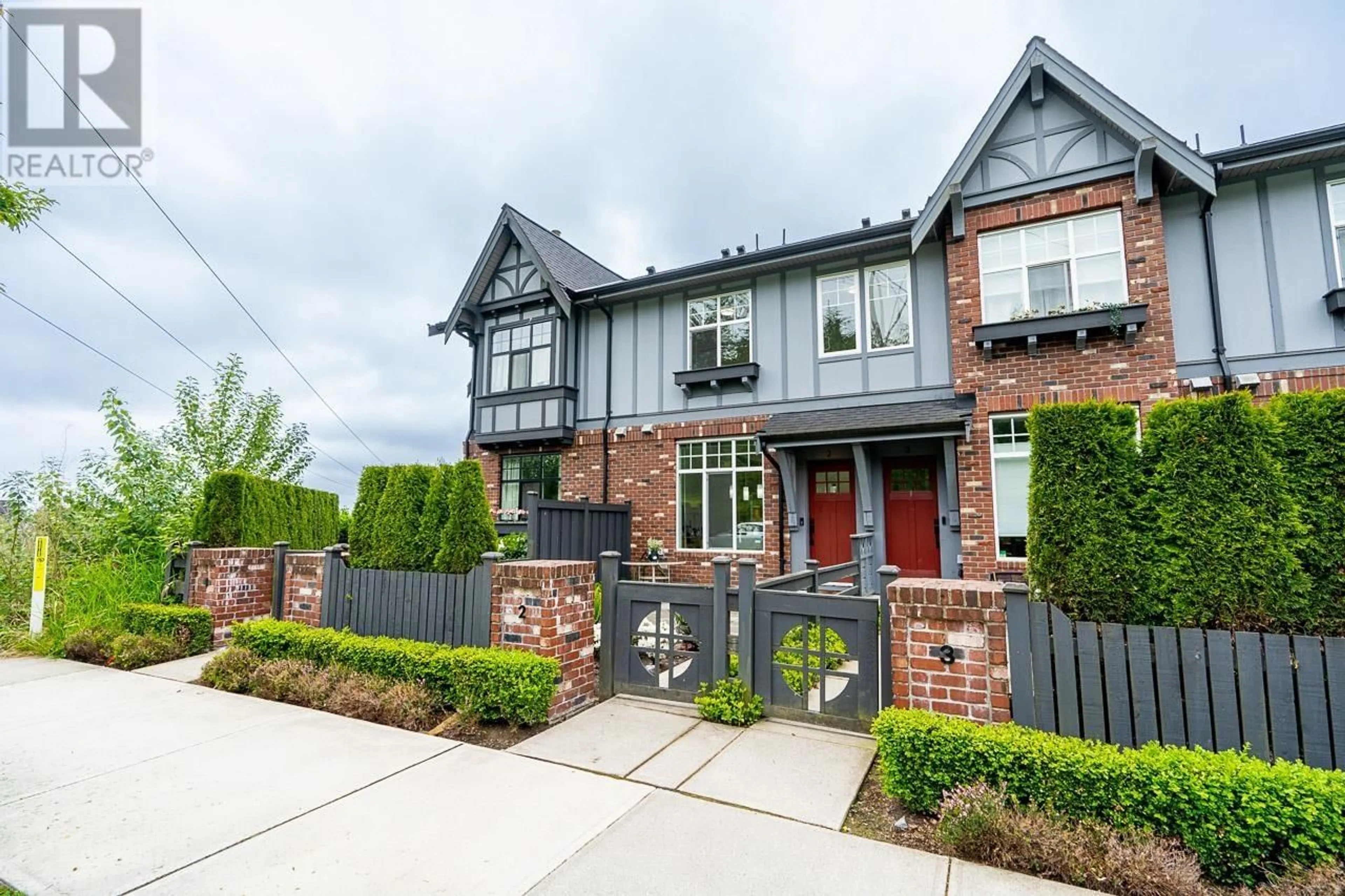 Home with brick exterior material, street for 2 - 1221 ROCKLIN STREET, Coquitlam British Columbia V3B0N7