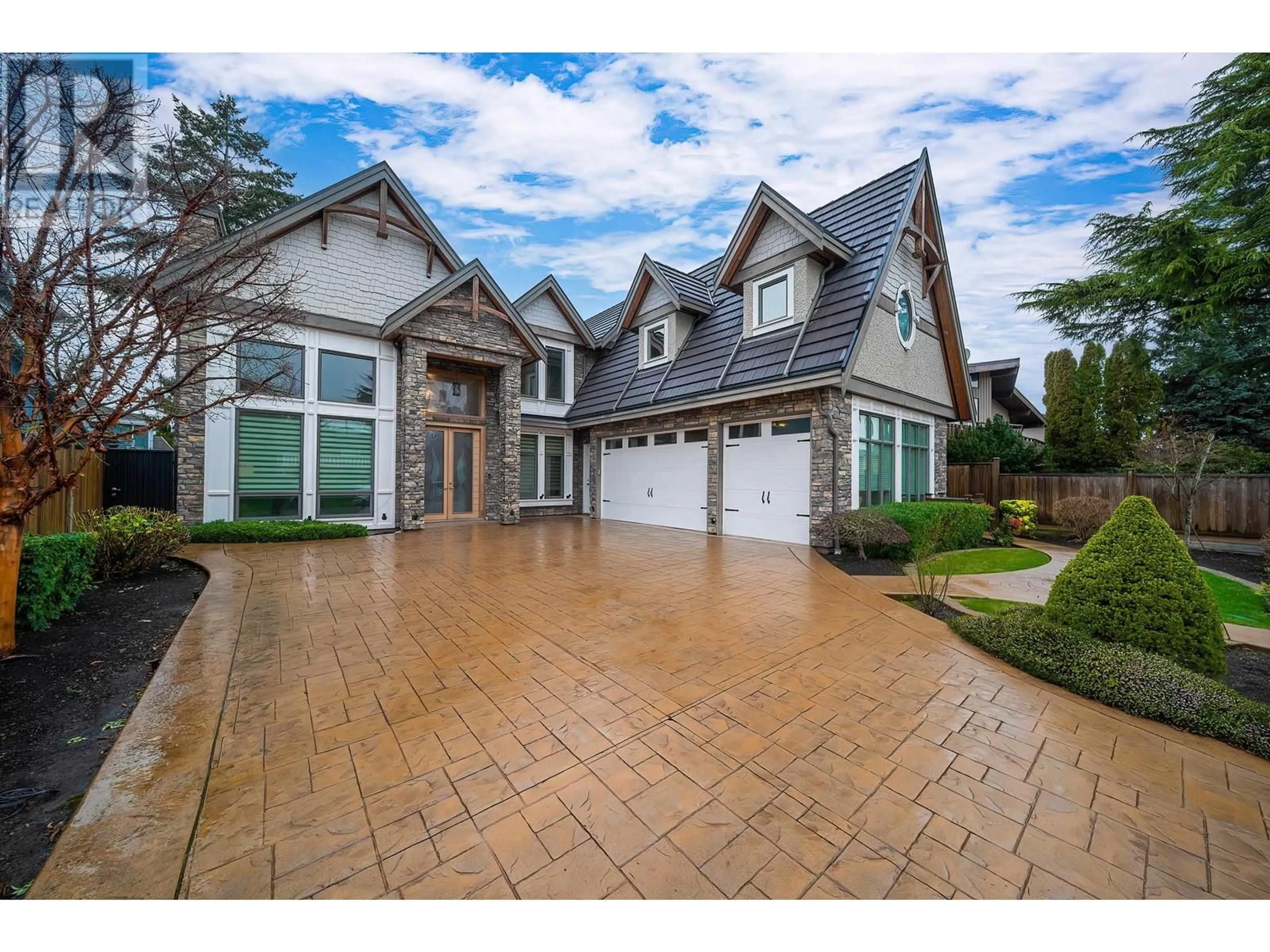Home with brick exterior material, street for 7673 DAMPIER DRIVE, Richmond British Columbia V7C4M3