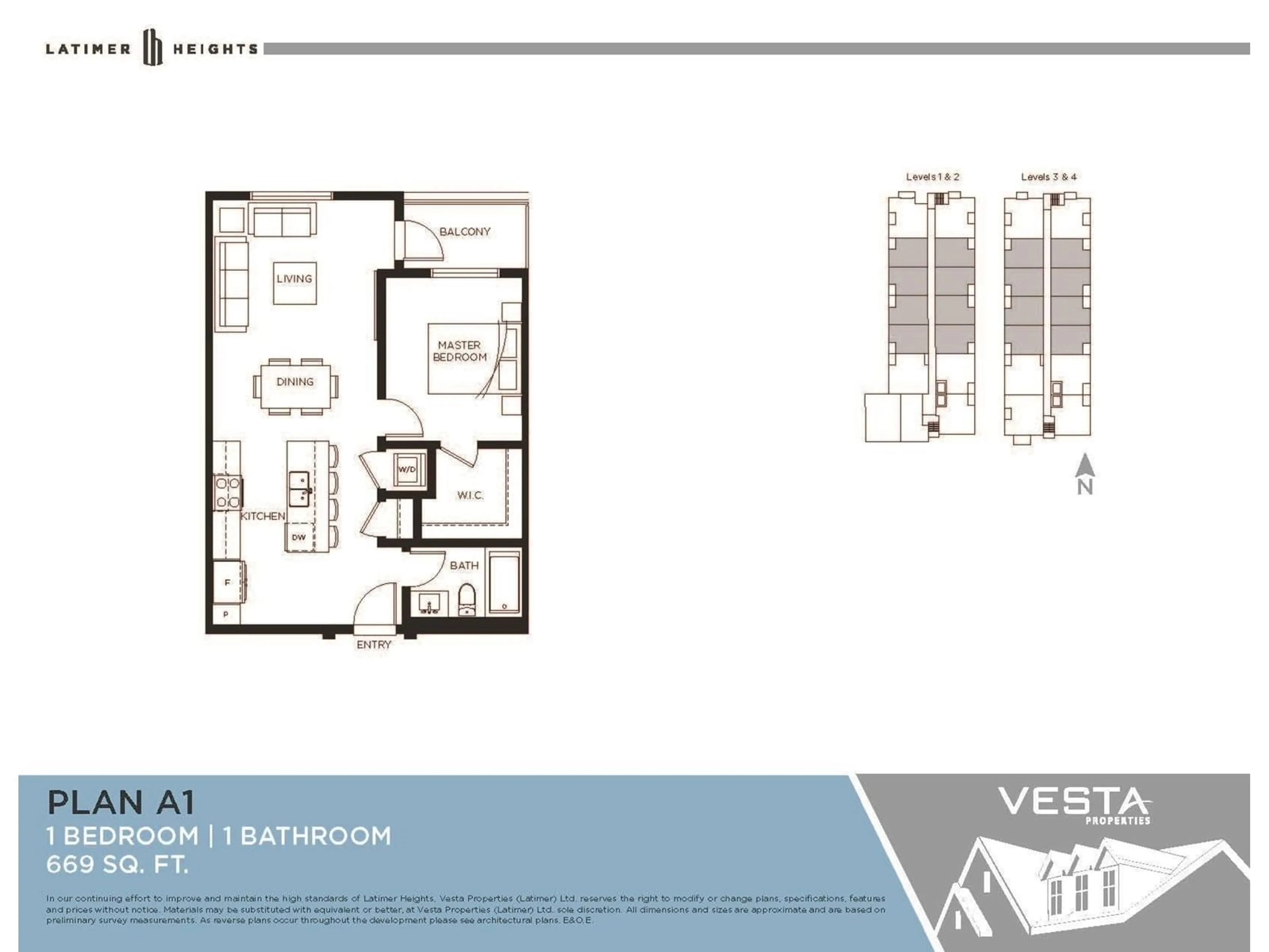 Floor plan for 405 - 20077 84, Langley British Columbia V2Y3X7