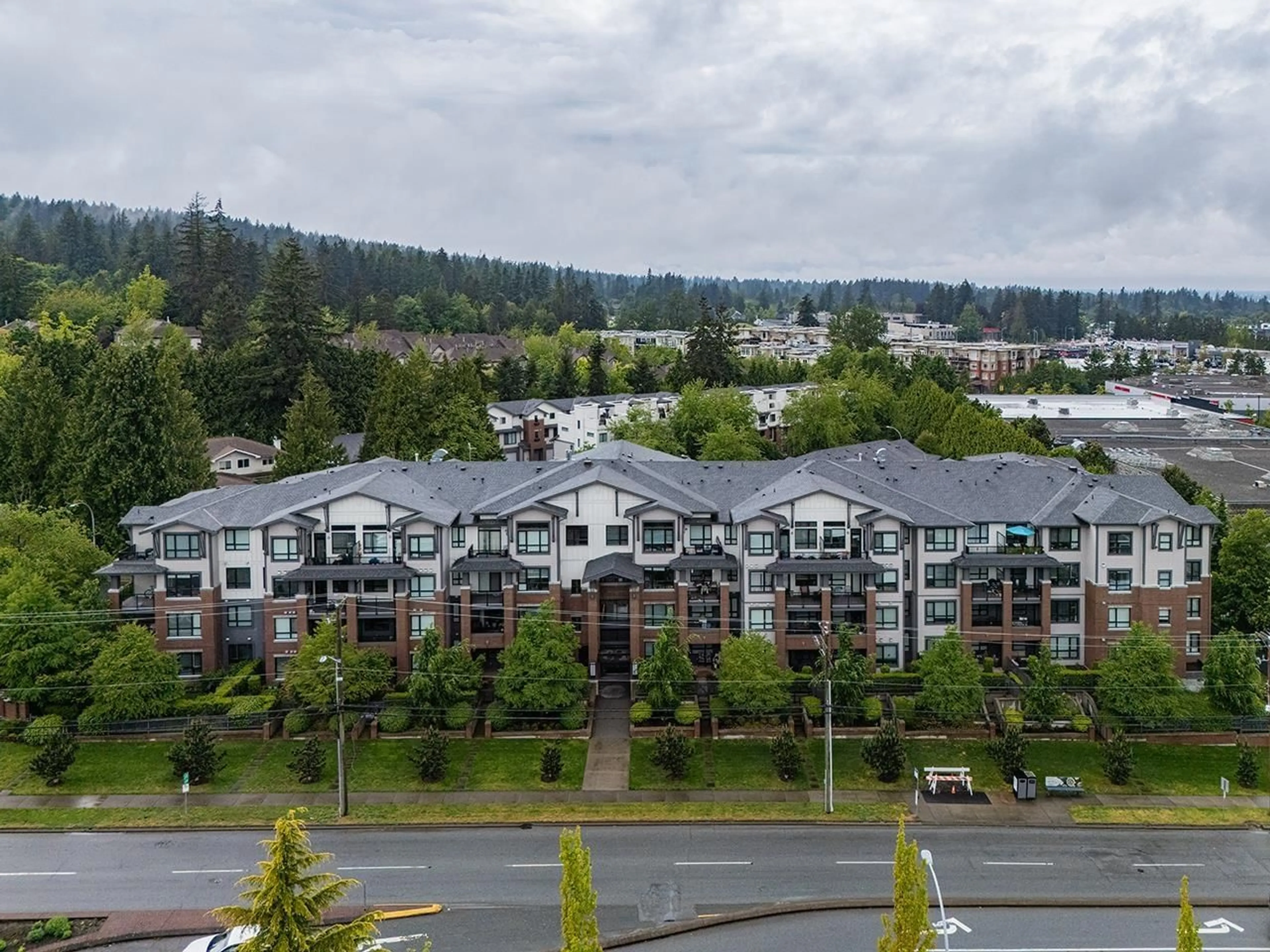 A pic from outside/outdoor area/front of a property/back of a property/a pic from drone, unknown for 406 - 2960 151, Surrey British Columbia V4P0G3