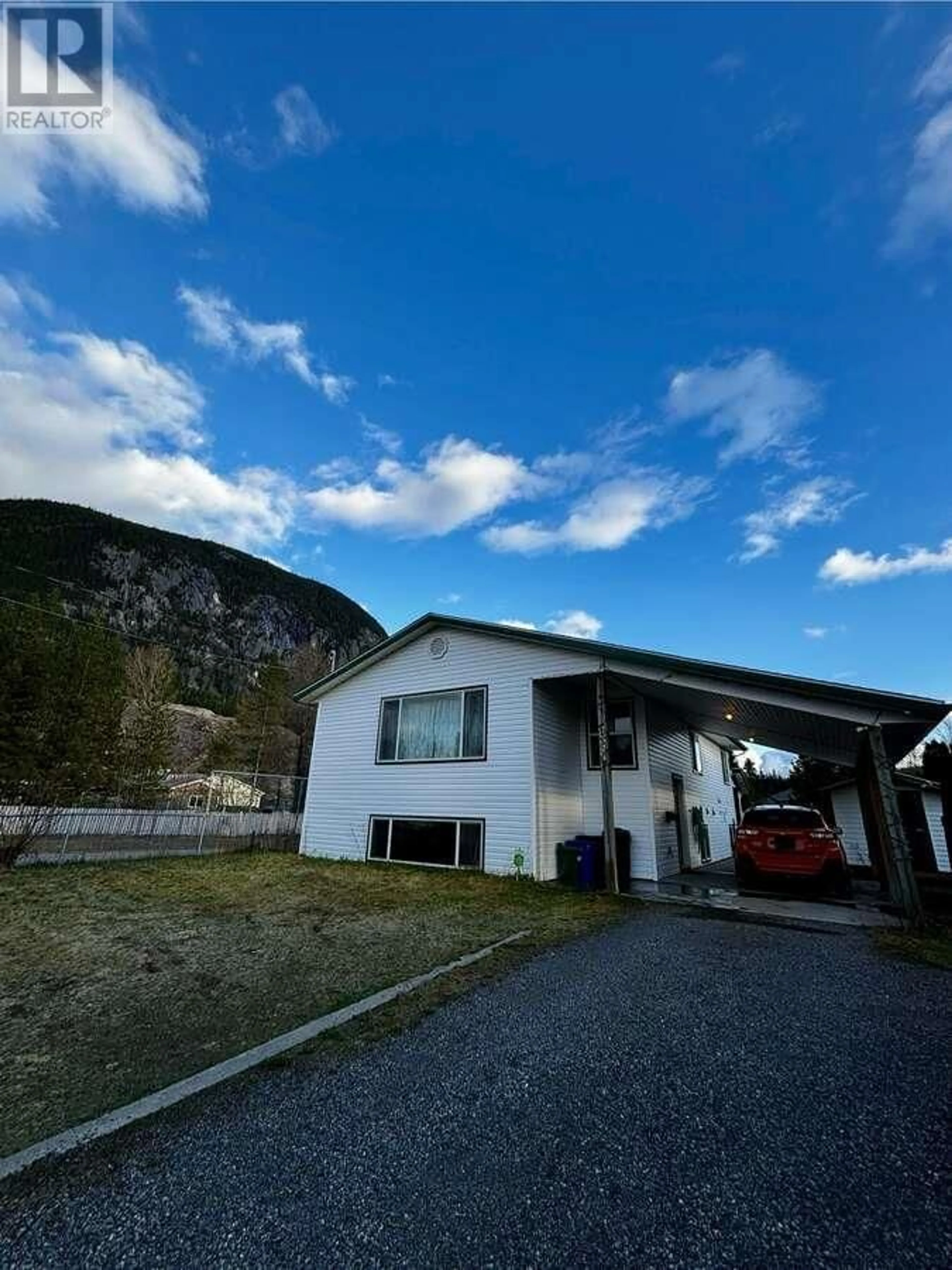 A pic from outside/outdoor area/front of a property/back of a property/a pic from drone, mountain view for 3541 CLORE AVENUE, Terrace British Columbia V8G5K5