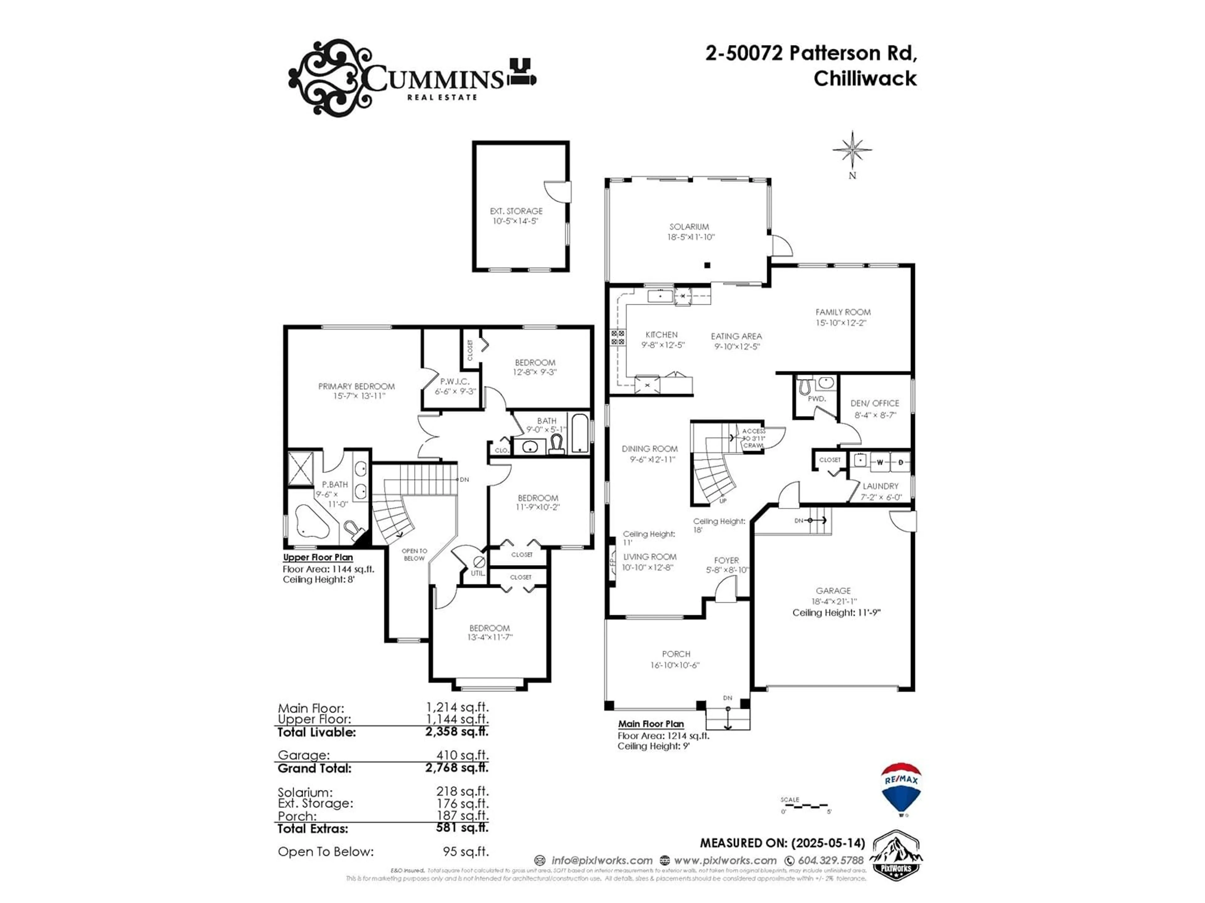 Floor plan for 2 - 50072 PATTERSON ROAD, Chilliwack British Columbia V4Z1J6