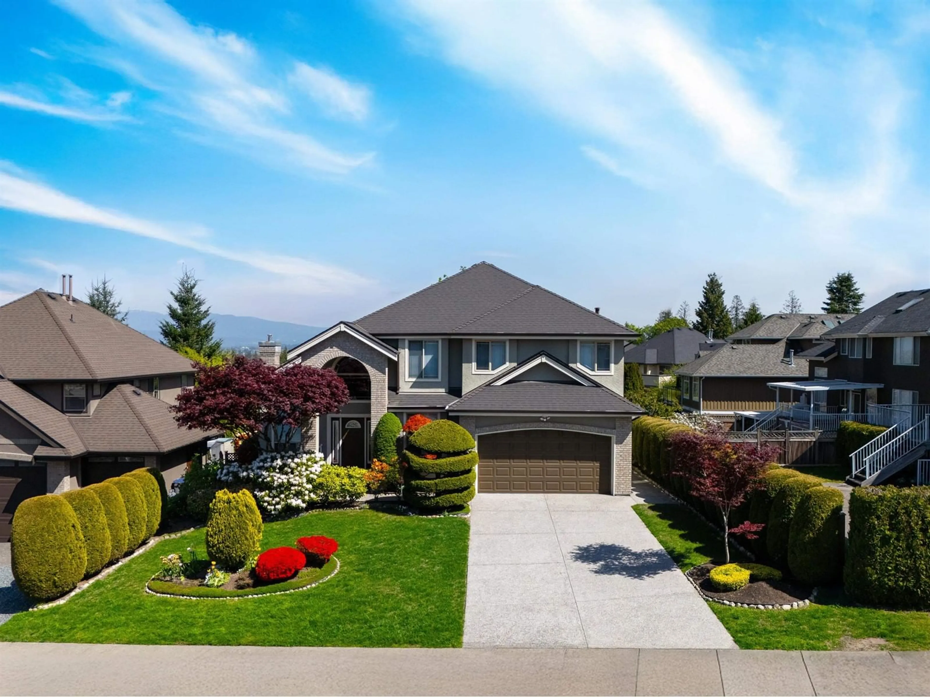 A pic from outside/outdoor area/front of a property/back of a property/a pic from drone, street for 11178 163 STREET, Surrey British Columbia V4N4R7