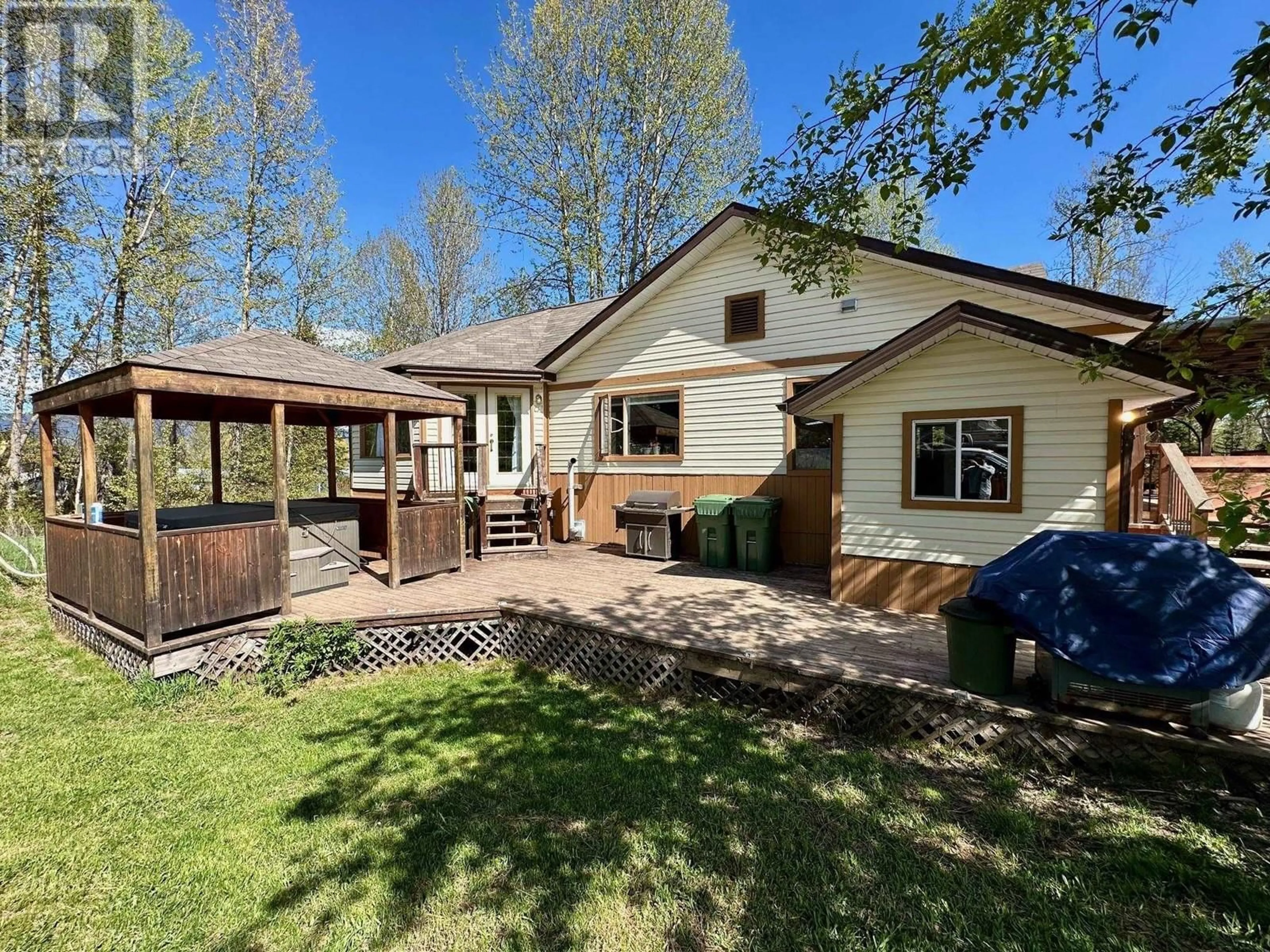 A pic from outside/outdoor area/front of a property/back of a property/a pic from drone, unknown for 5142 SLACK ROAD, Smithers British Columbia V0J2N0