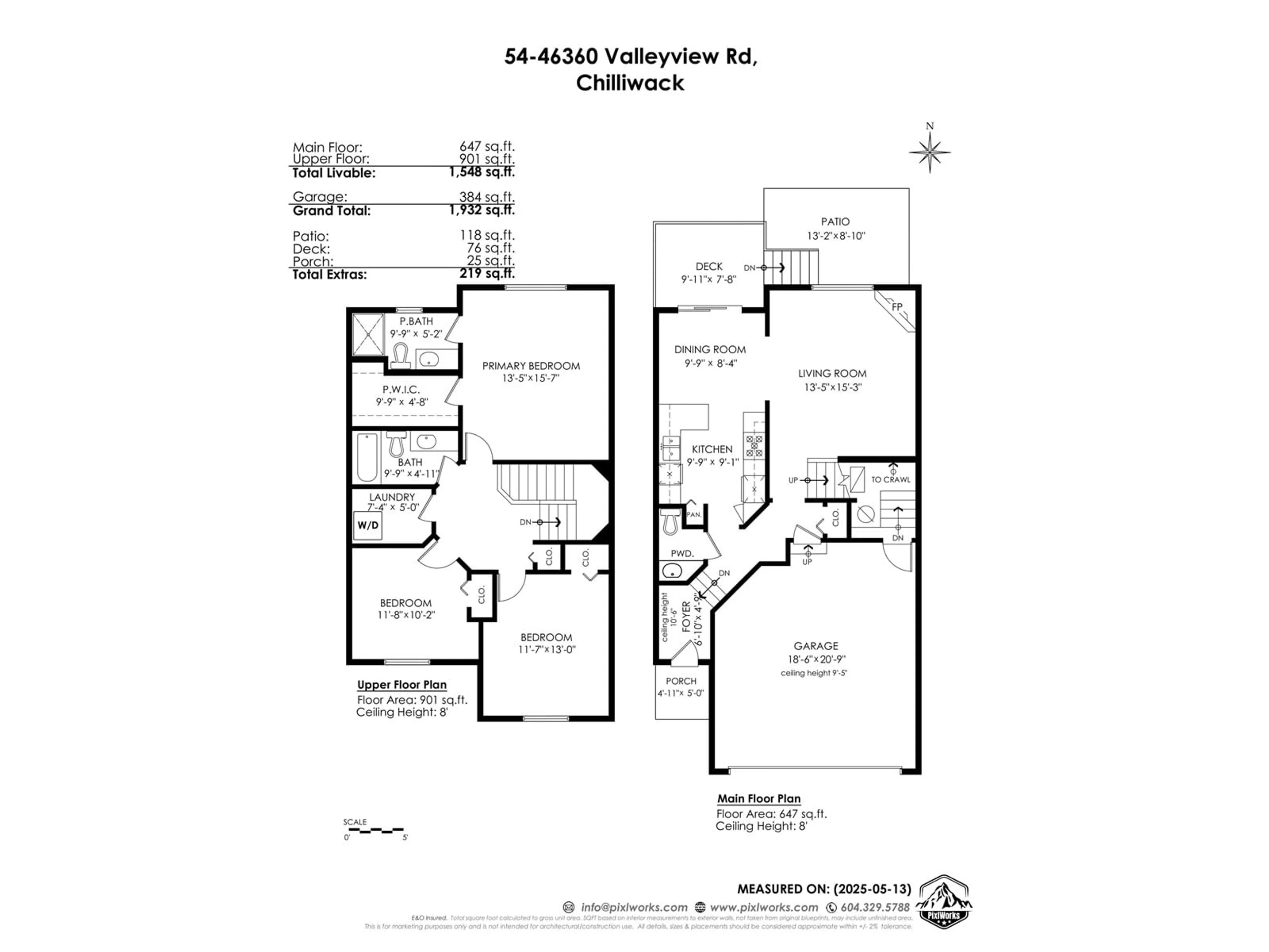 Floor plan for 54 - 46360 VALLEYVIEW ROAD, Chilliwack British Columbia V2R5L7