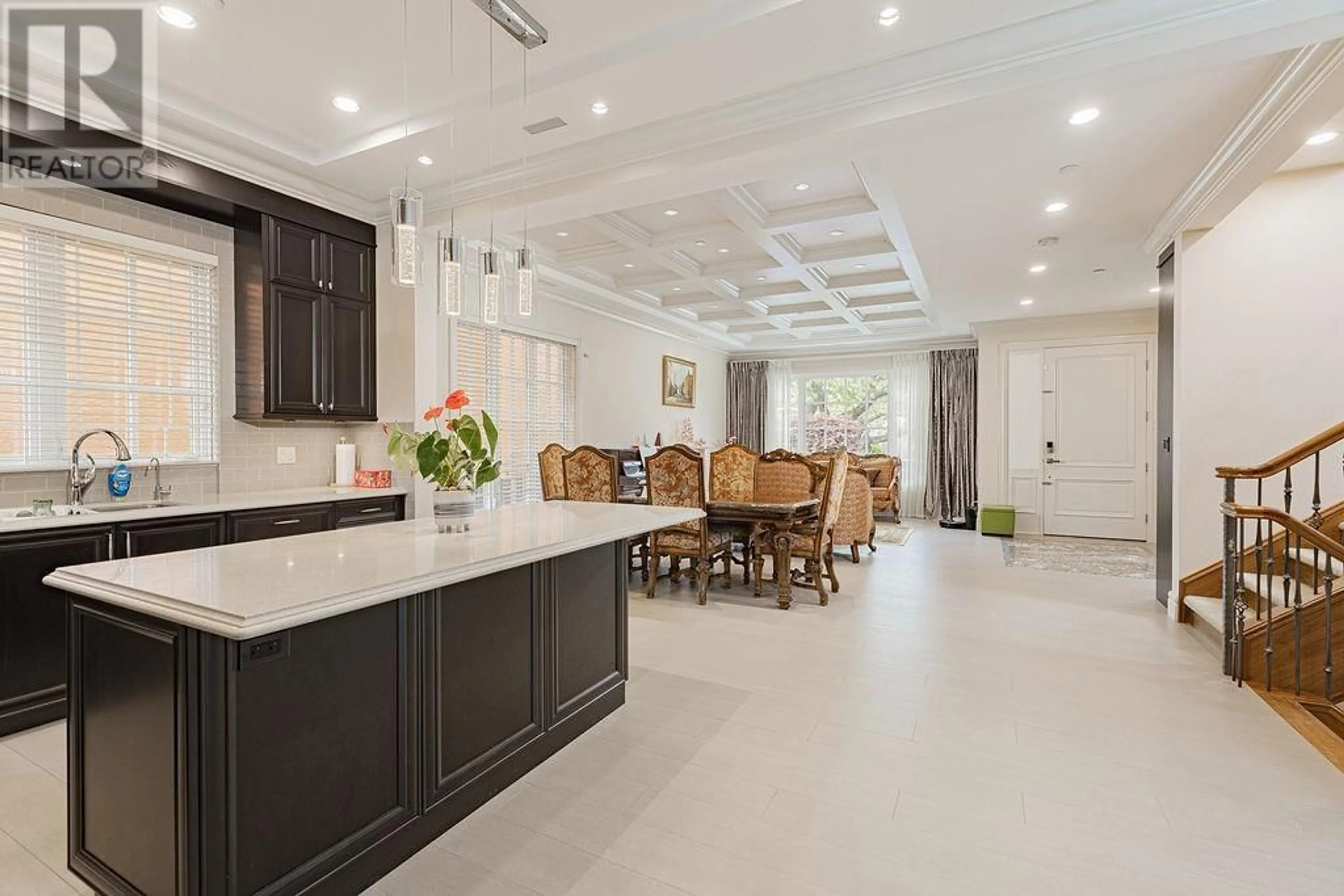 Open concept kitchen, ceramic/tile floor for 742 64TH AVENUE, Vancouver British Columbia V6P2L3