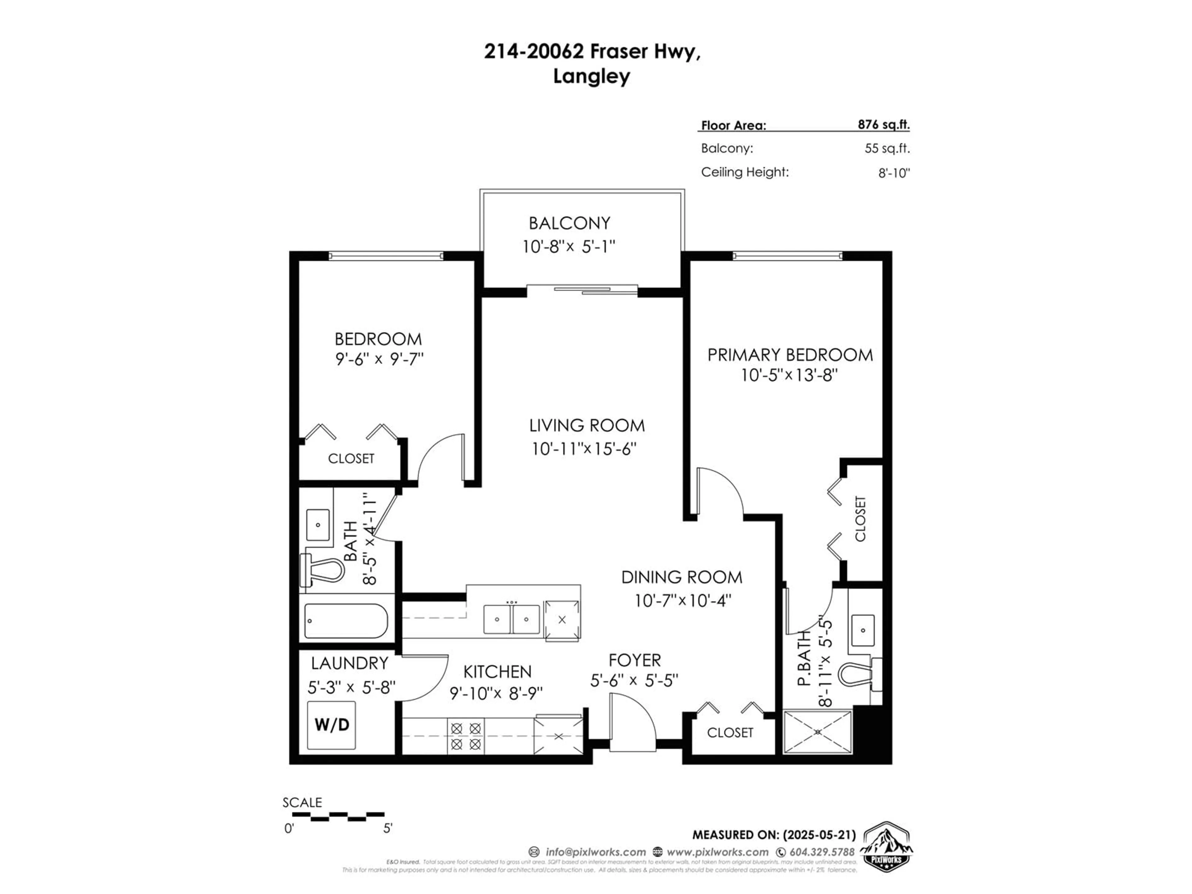 Floor plan for 214 - 20062 FRASER, Langley British Columbia V3A0E6