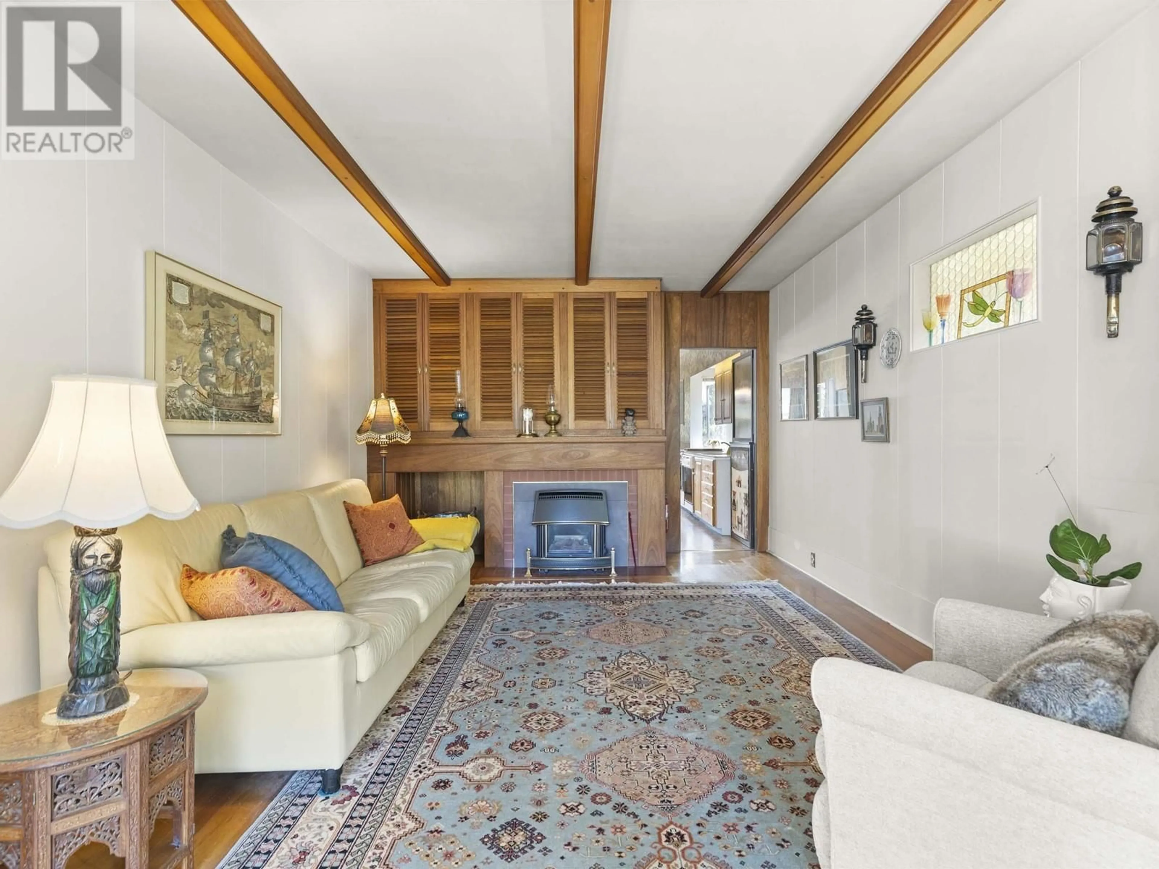 Living room with furniture, ceramic/tile floor for 4320 COLLINGWOOD STREET, Vancouver British Columbia V6S2A9