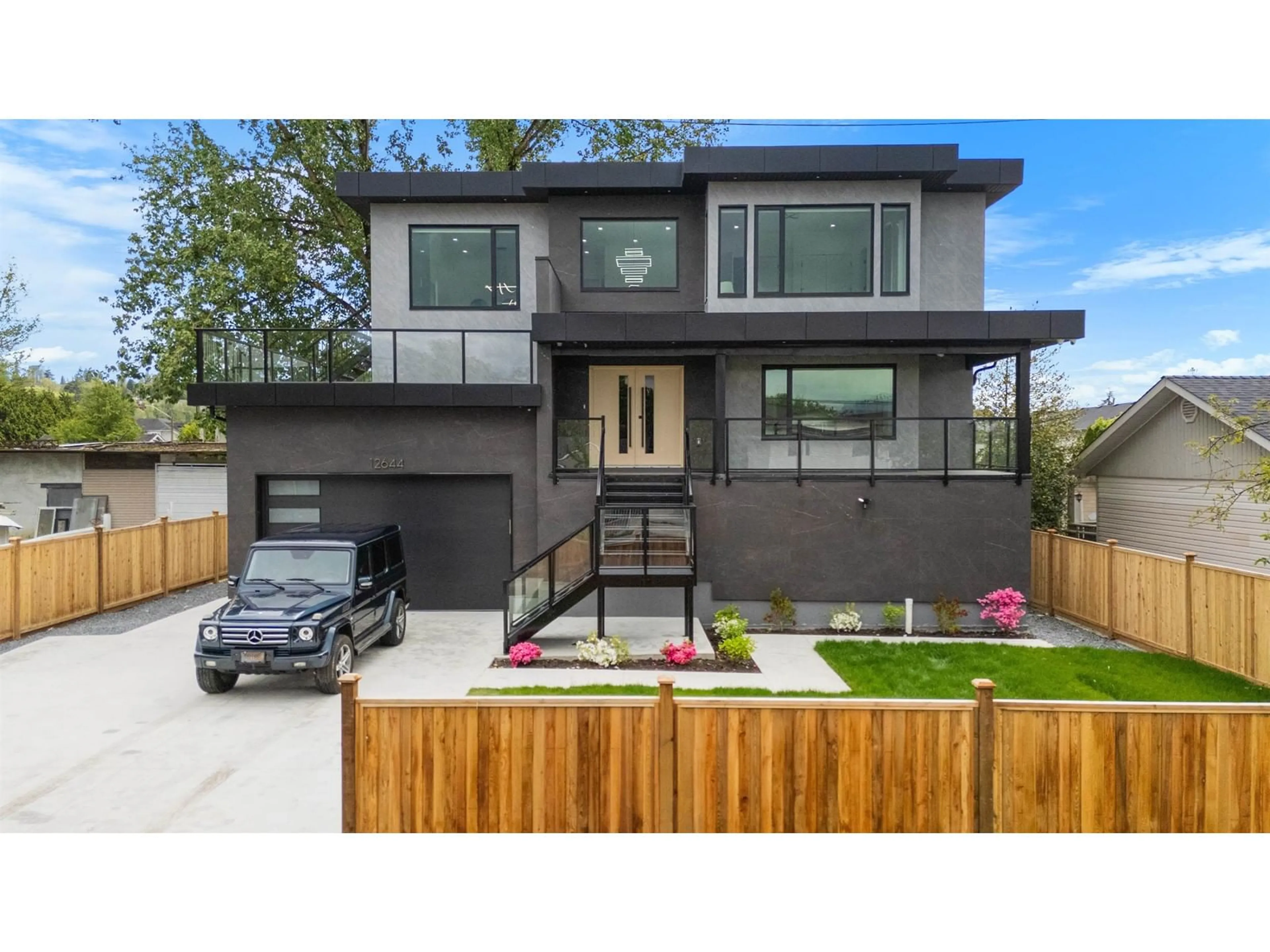 Home with brick exterior material, street for 12644 113B, Surrey British Columbia V3V3M9