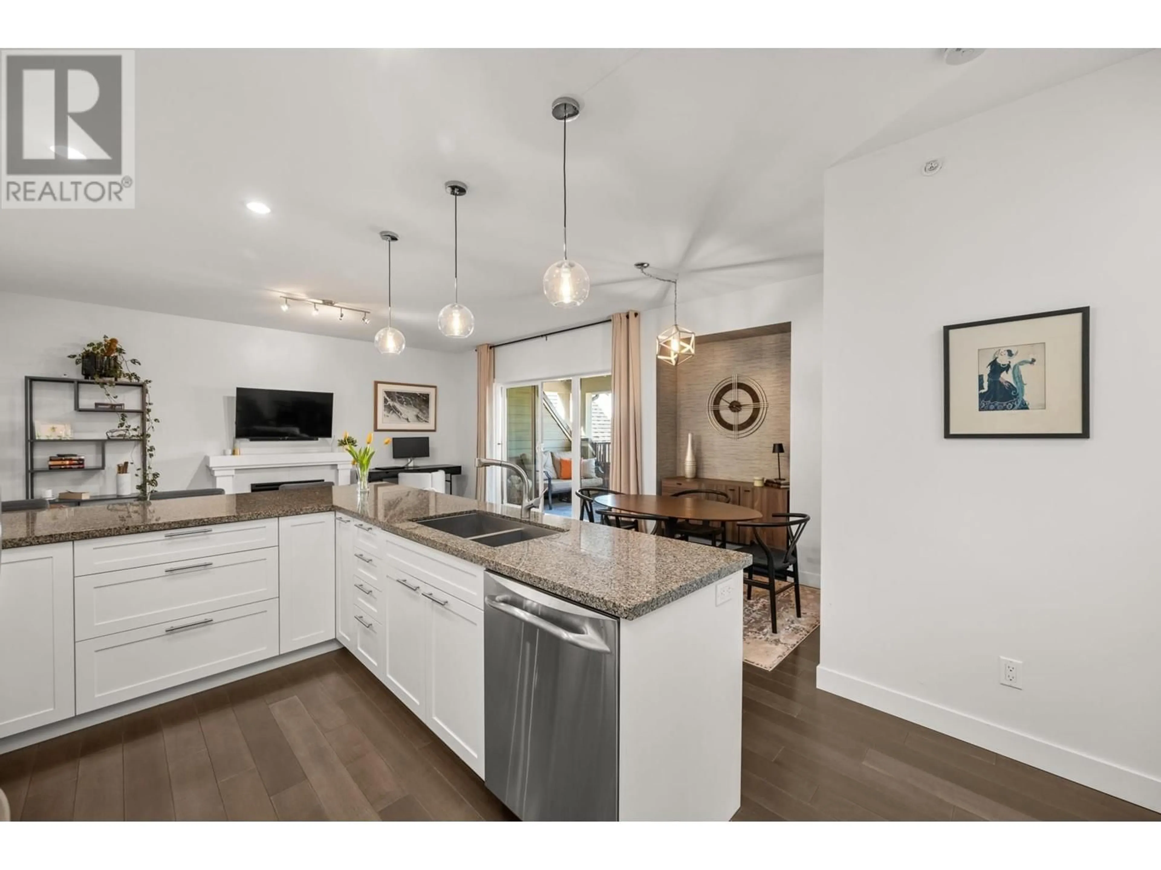 Open concept kitchen, unknown for 408 - 4689 52A STREET, Delta British Columbia V4K2Y7