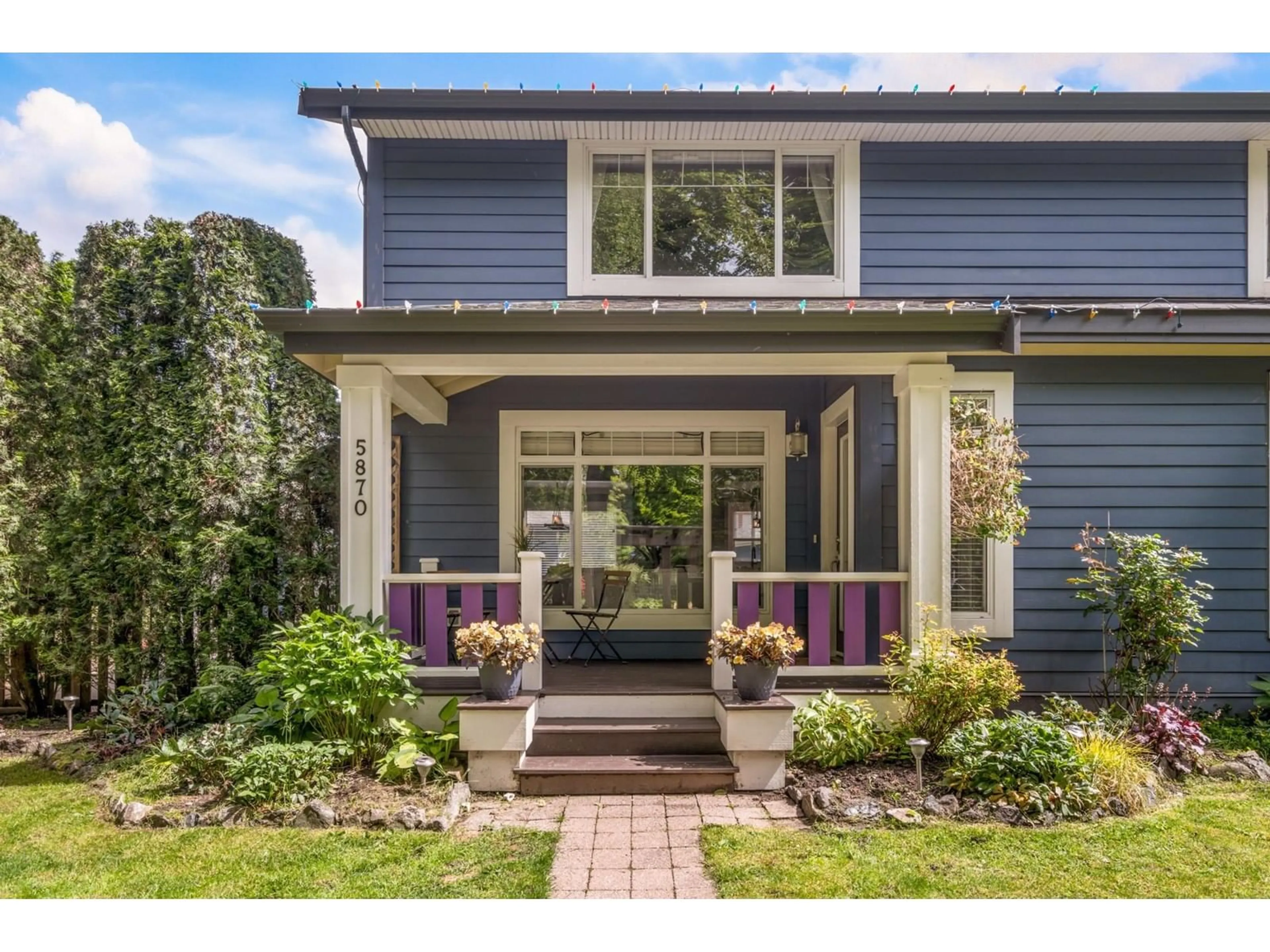 Home with vinyl exterior material, street for 5870 CHEAMVIEW CRESCENT, Chilliwack British Columbia V2R5X7