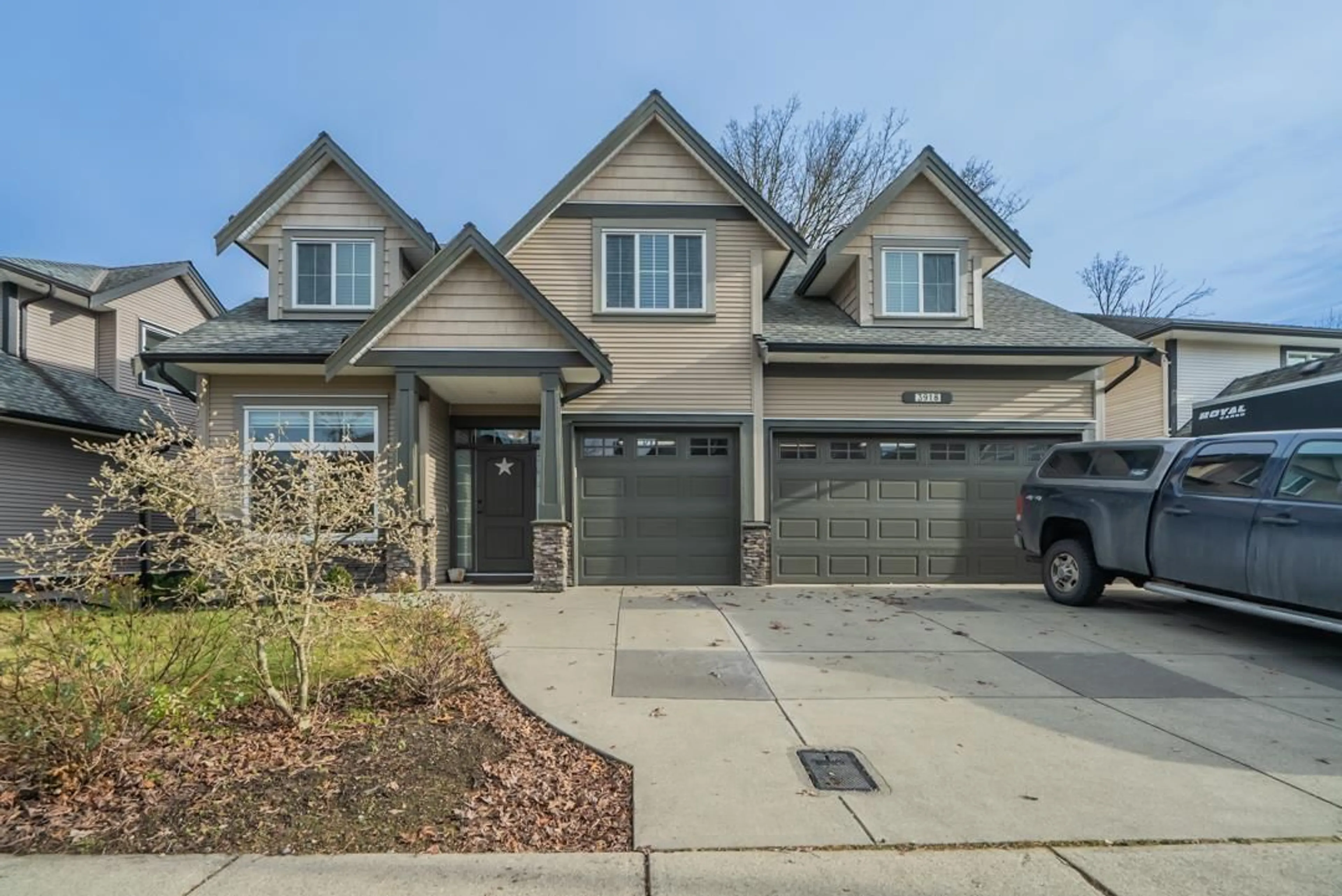 Home with brick exterior material, street for 3918 CAVES, Abbotsford British Columbia V3G0A1