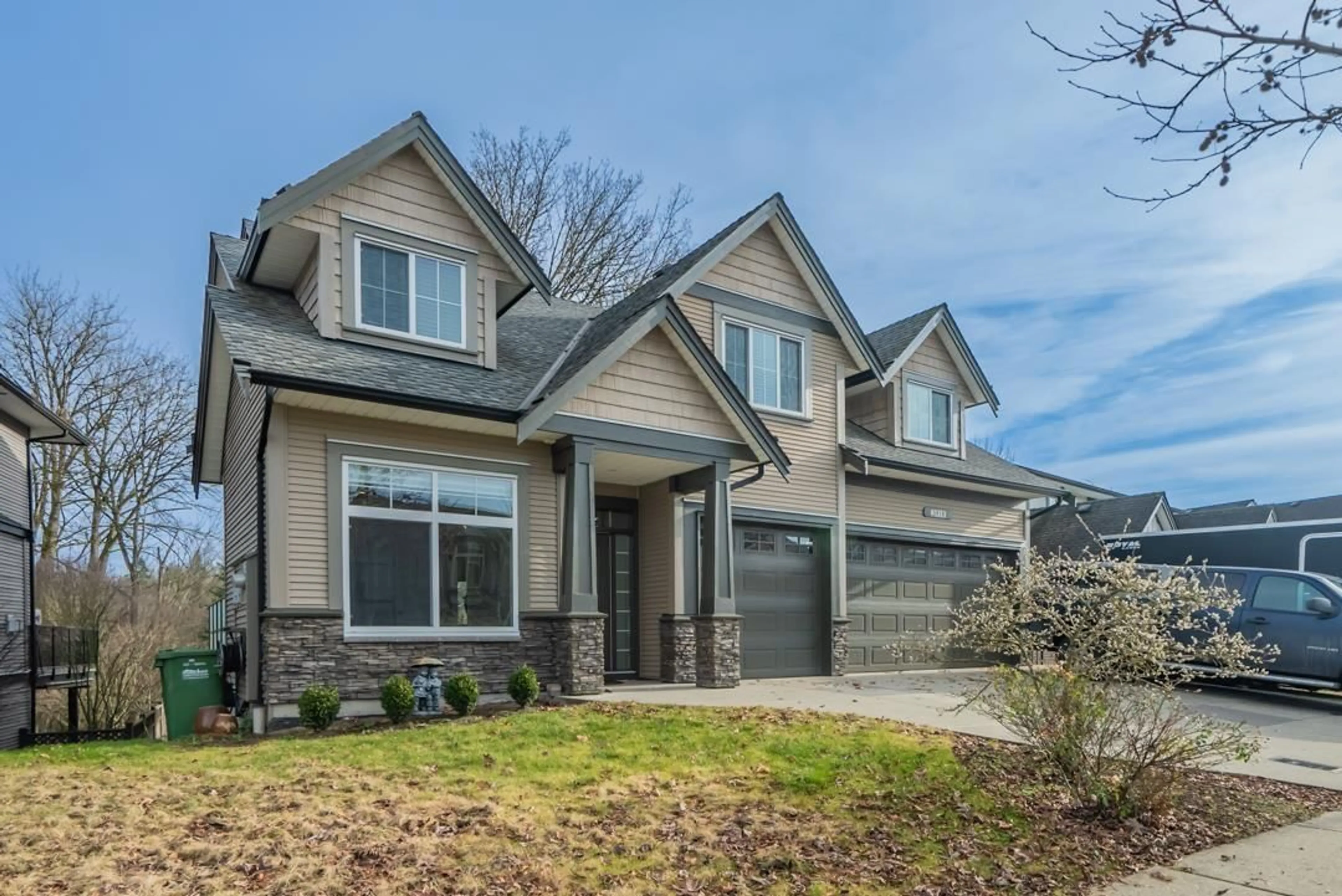 Home with brick exterior material, street for 3918 CAVES, Abbotsford British Columbia V3G0A1