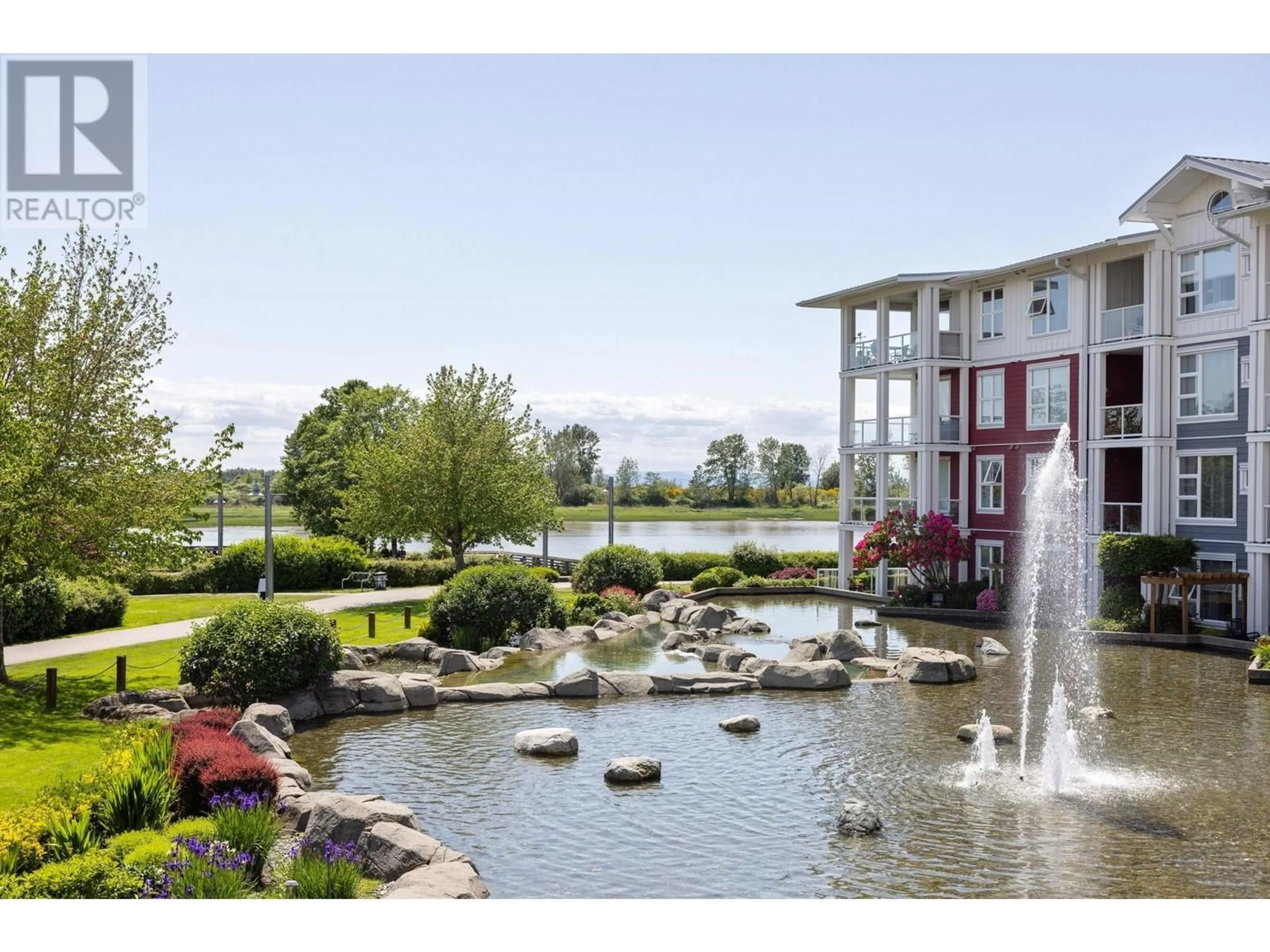 Patio, water/lake/river/ocean view for 204 - 4600 WESTWATER DRIVE, Richmond British Columbia V7E6S2