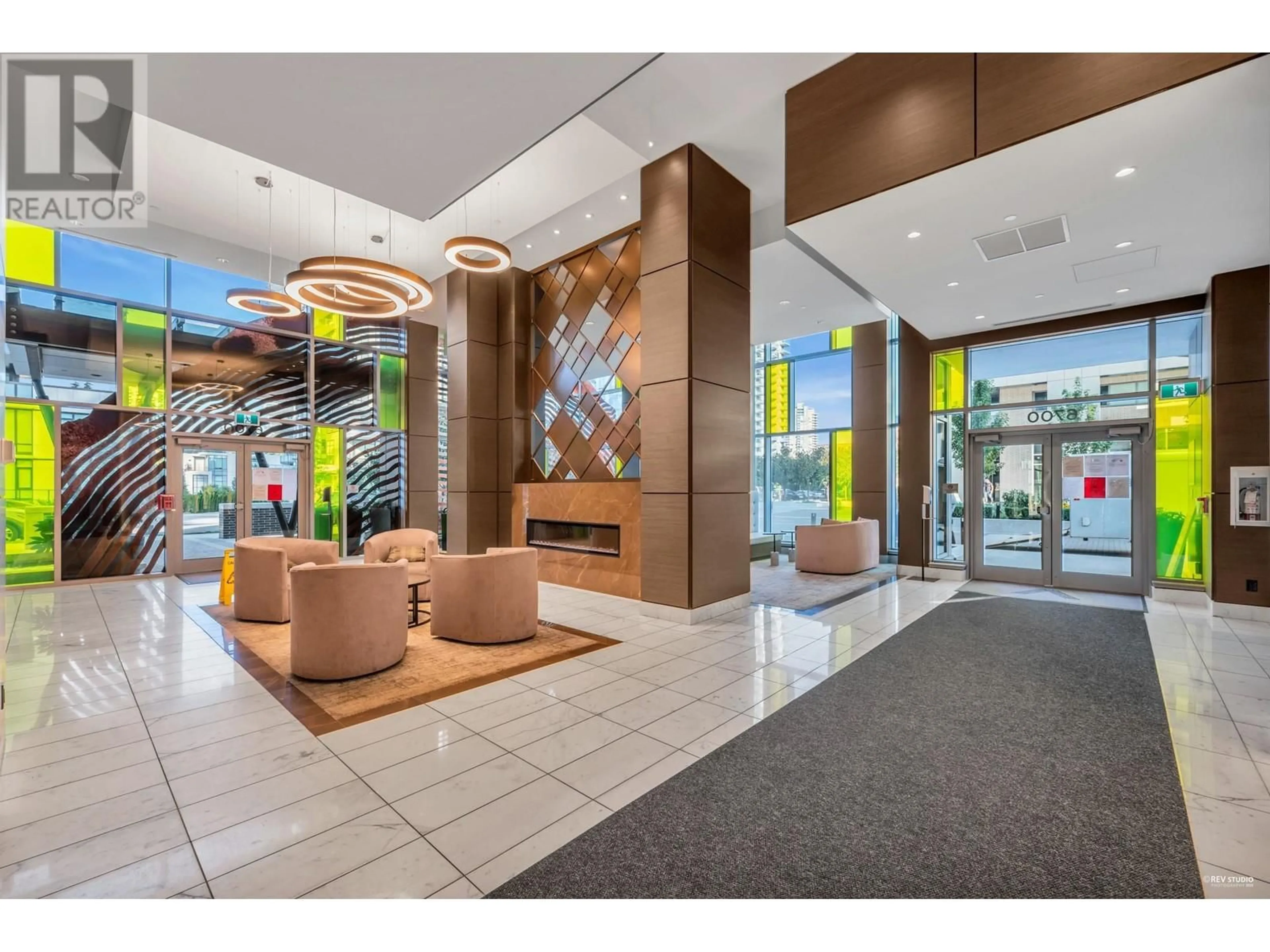 Lobby for 1601 - 6700 DUNBLANE AVENUE, Burnaby British Columbia V5H0J3
