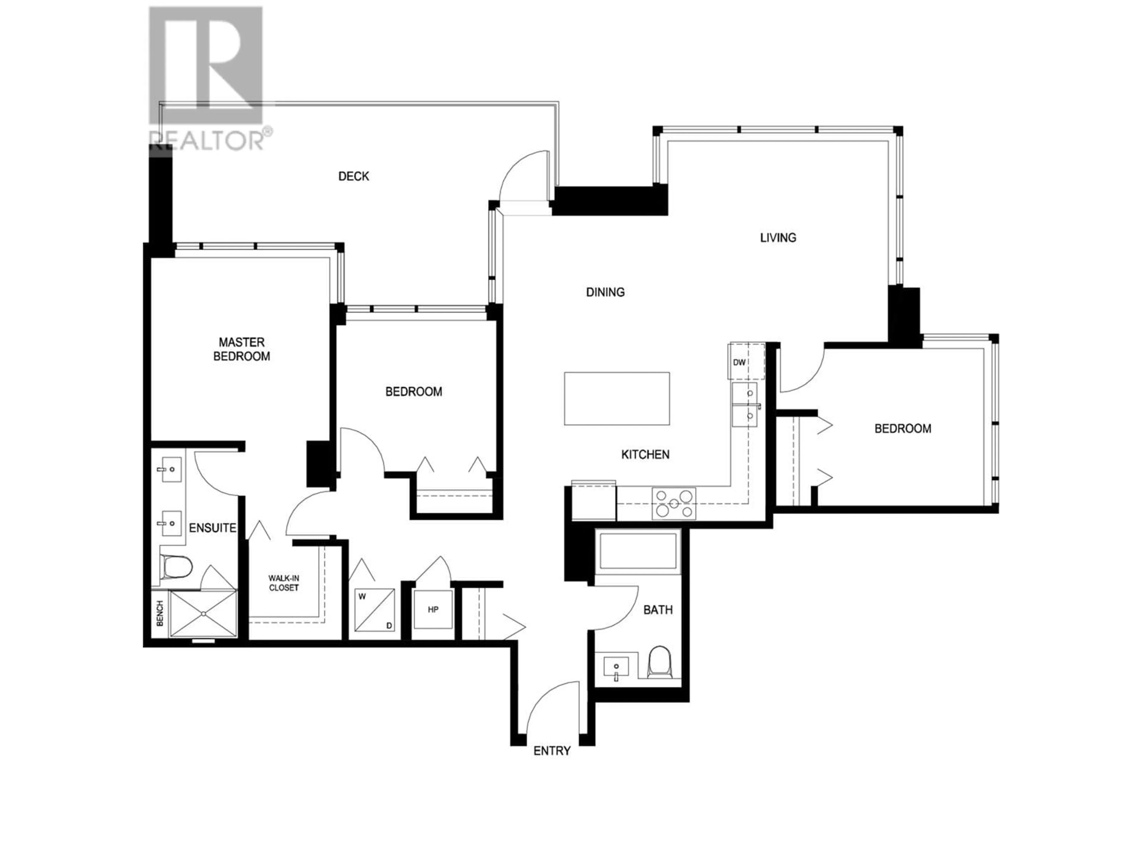 Floor plan for 1601 - 6700 DUNBLANE AVENUE, Burnaby British Columbia V5H0J3