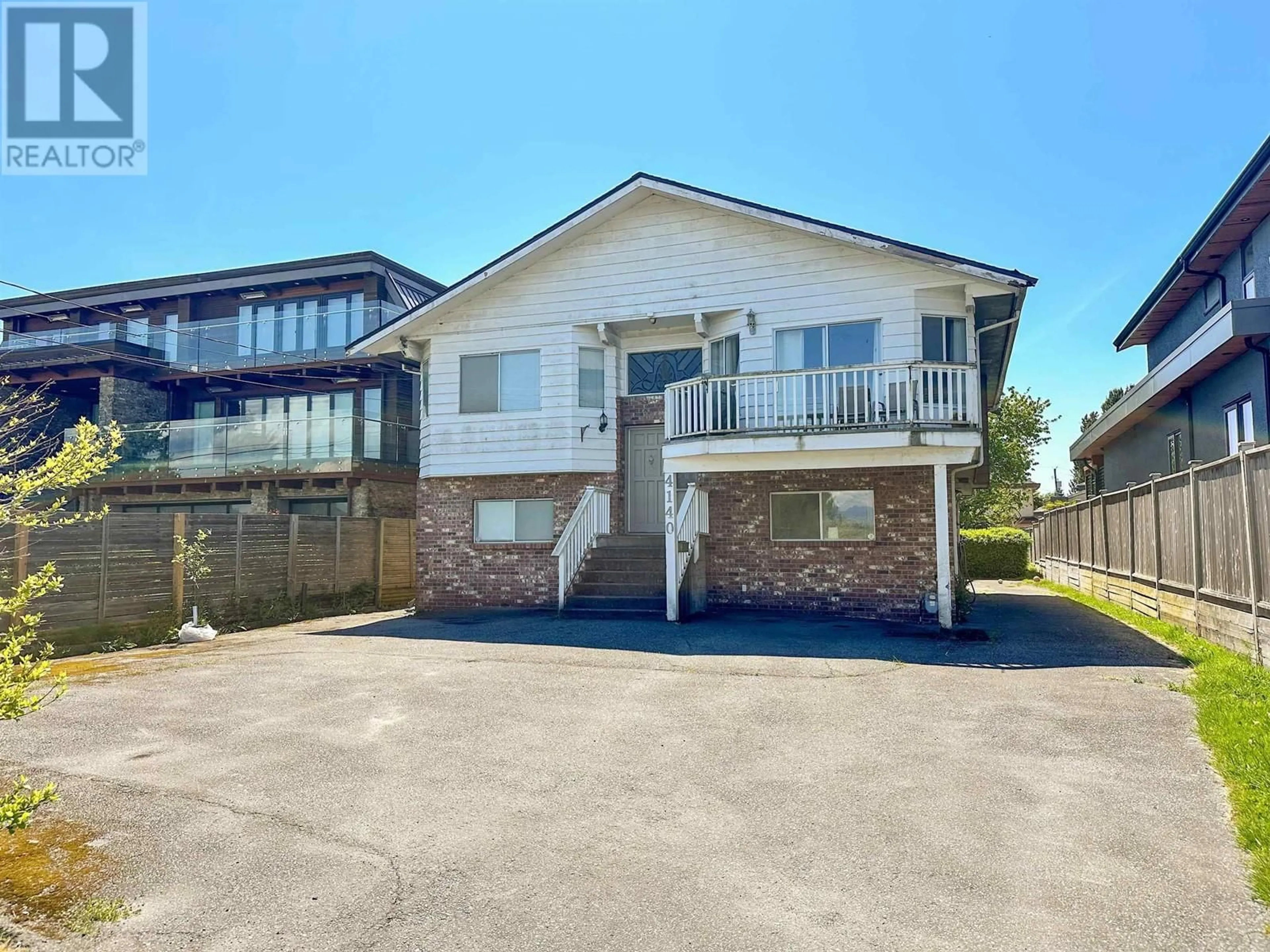 A pic from outside/outdoor area/front of a property/back of a property/a pic from drone, unknown for 4140 RIVER ROAD, Richmond British Columbia V7C1A2