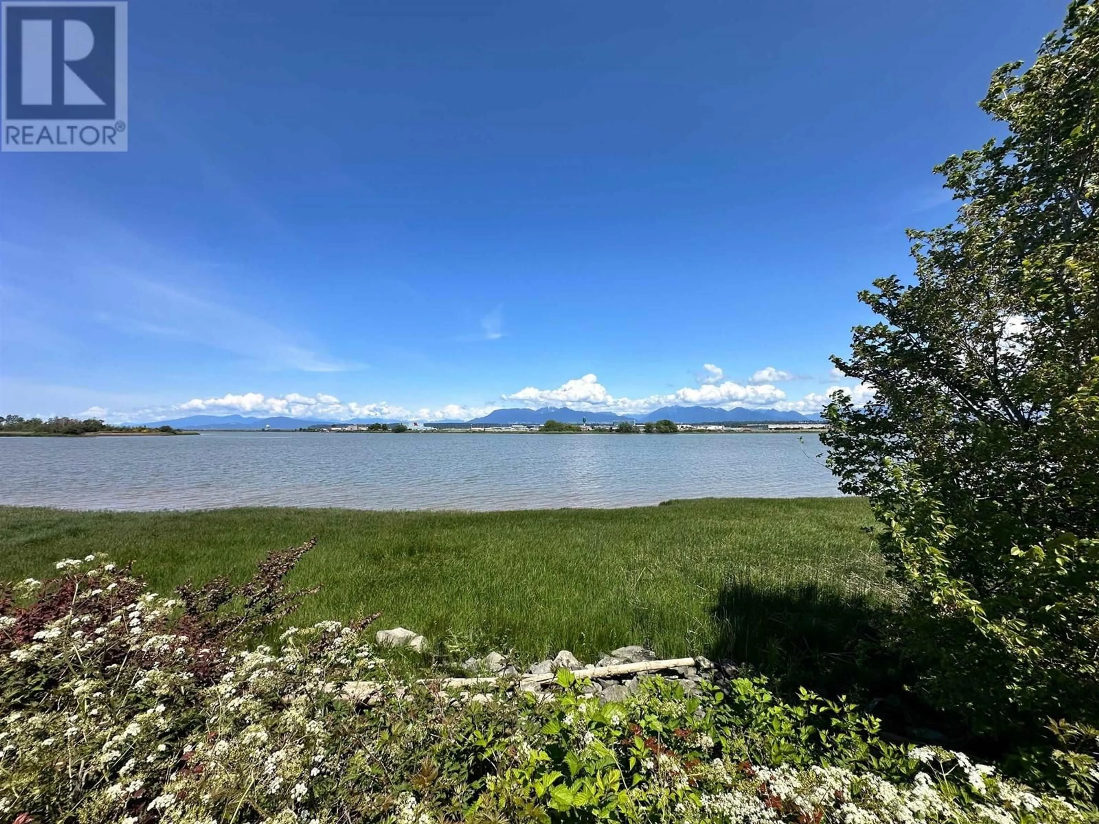 A pic from outside/outdoor area/front of a property/back of a property/a pic from drone, water/lake/river/ocean view for 4140 RIVER ROAD, Richmond British Columbia V7C1A2