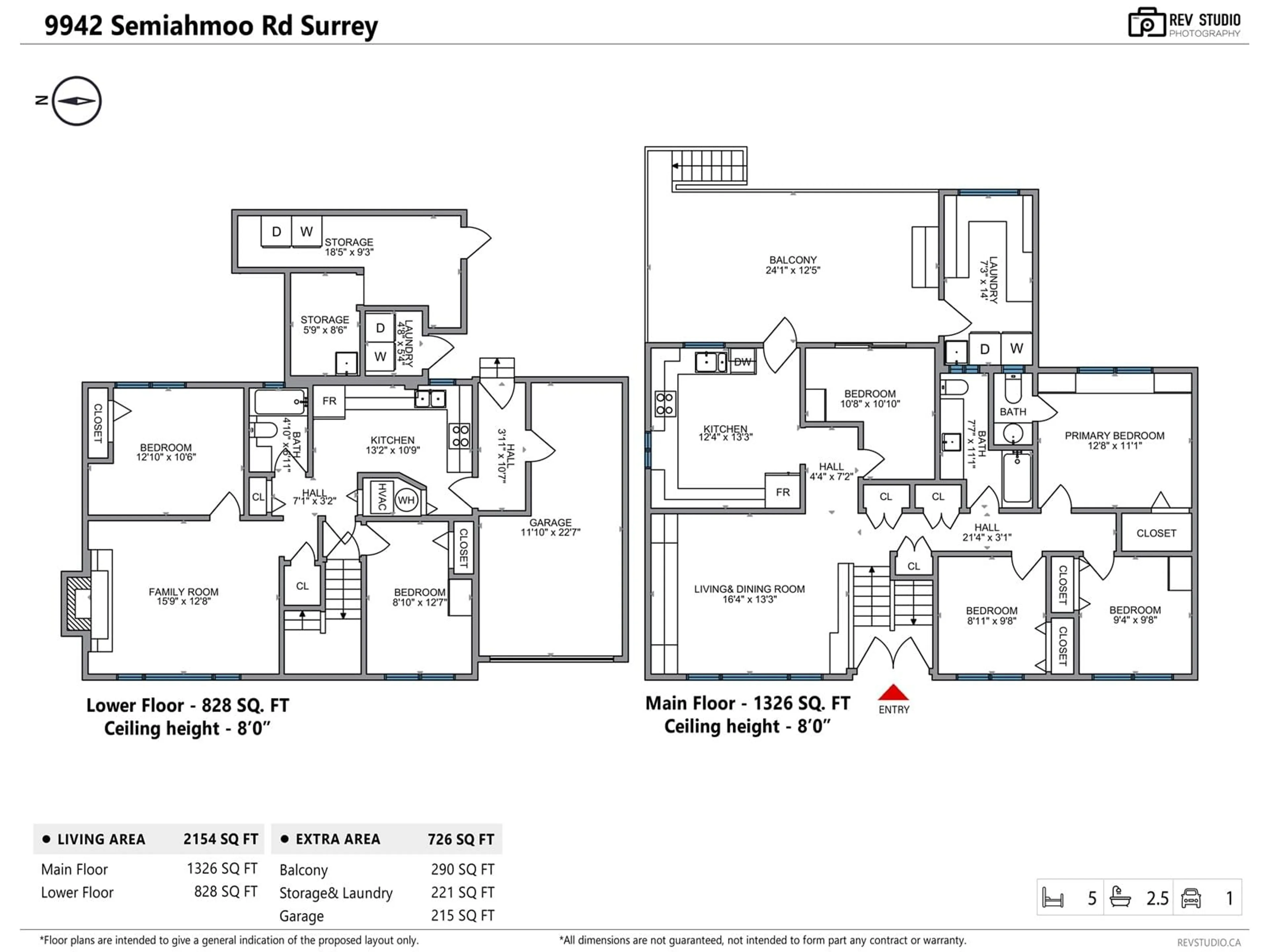 Floor plan for 9942 SEMIAHMOO, Surrey British Columbia V3T3M6