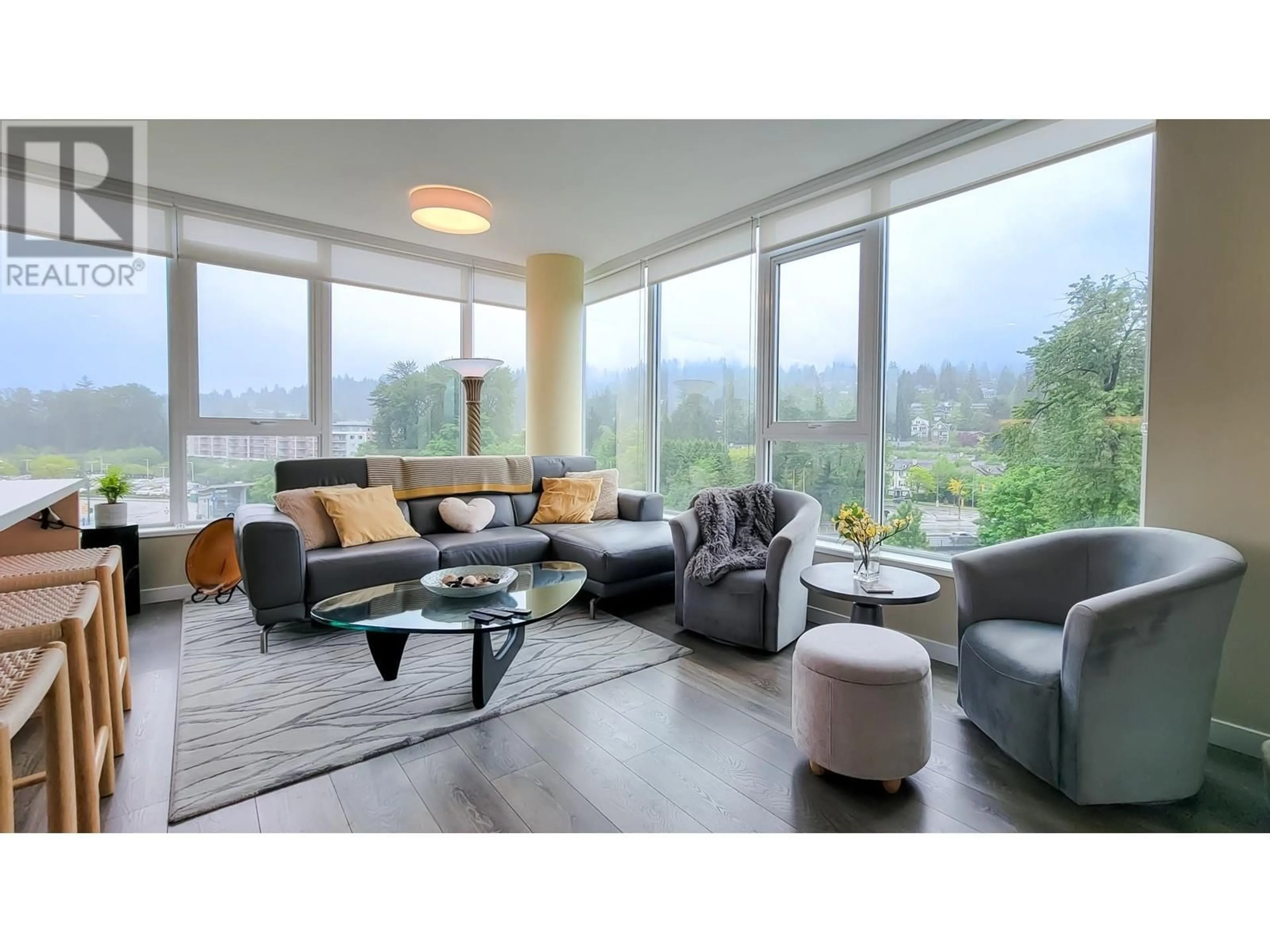 Living room with furniture, unknown for 1004 - 308 MORRISSEY ROAD, Port Moody British Columbia V3H0M2