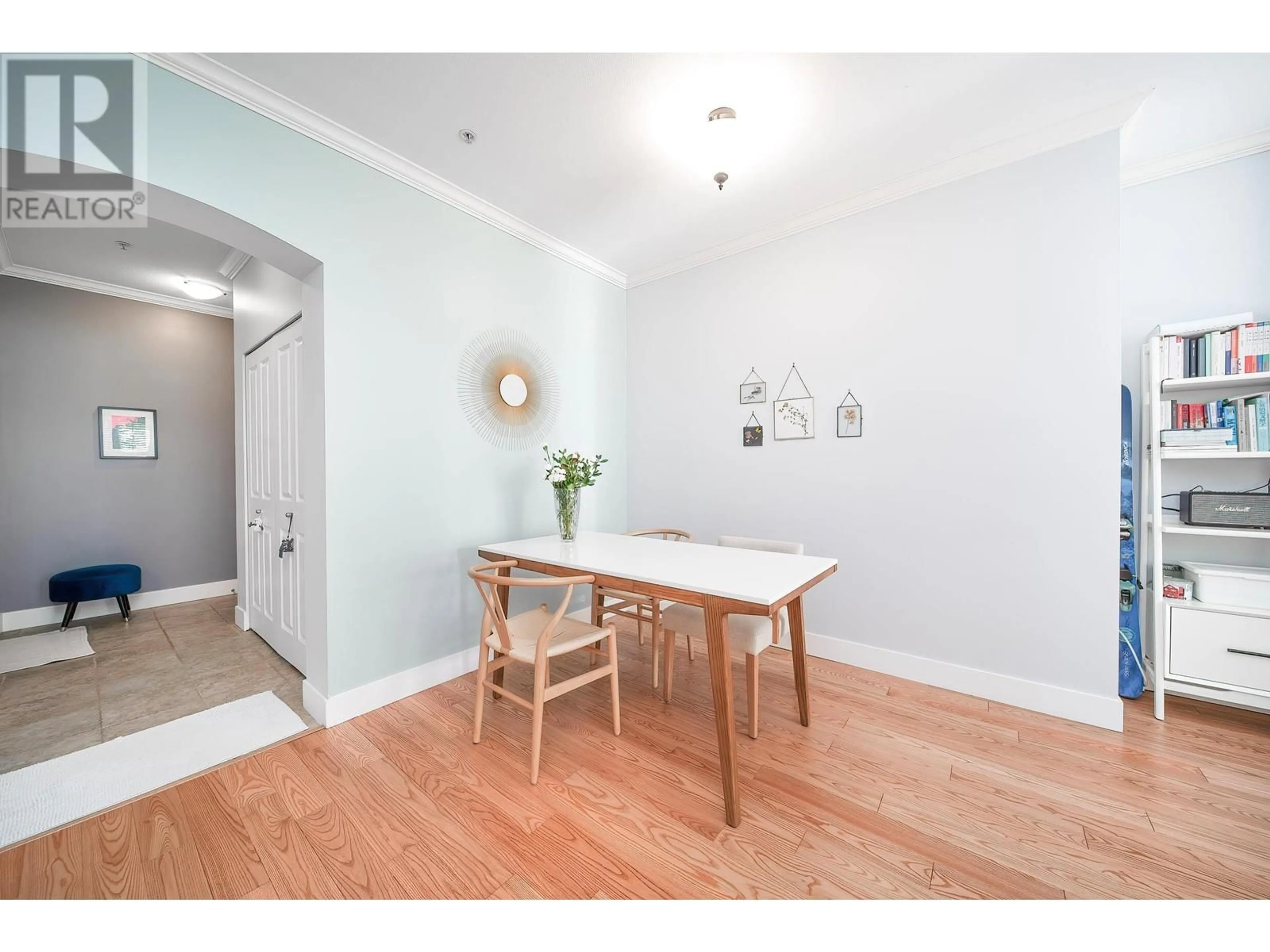 Dining room, wood/laminate floor for 2113 - 4625 VALLEY DRIVE, Vancouver British Columbia V6J5L7