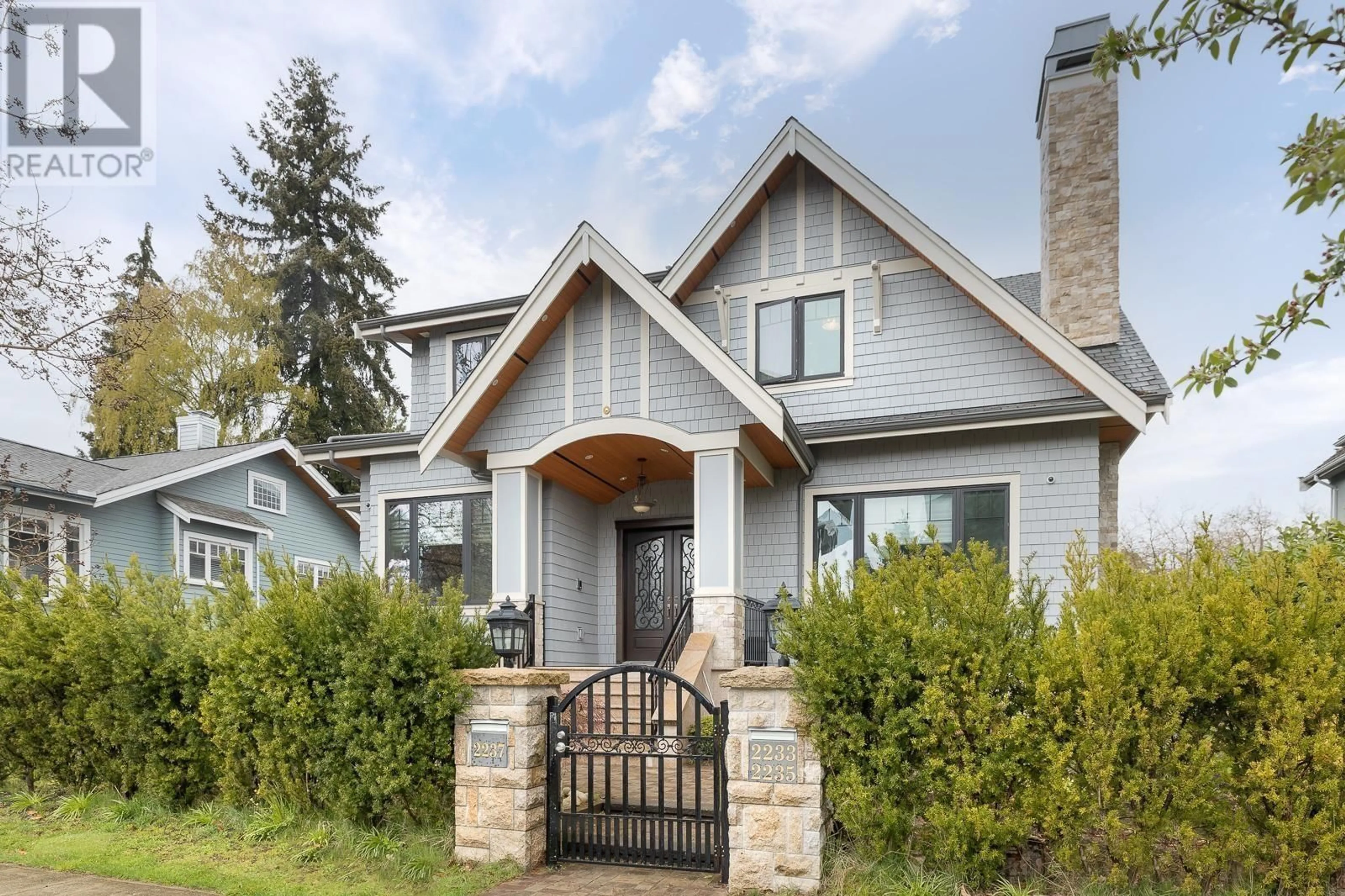 Home with brick exterior material, street for 2237 37TH AVENUE, Vancouver British Columbia V6M1P2