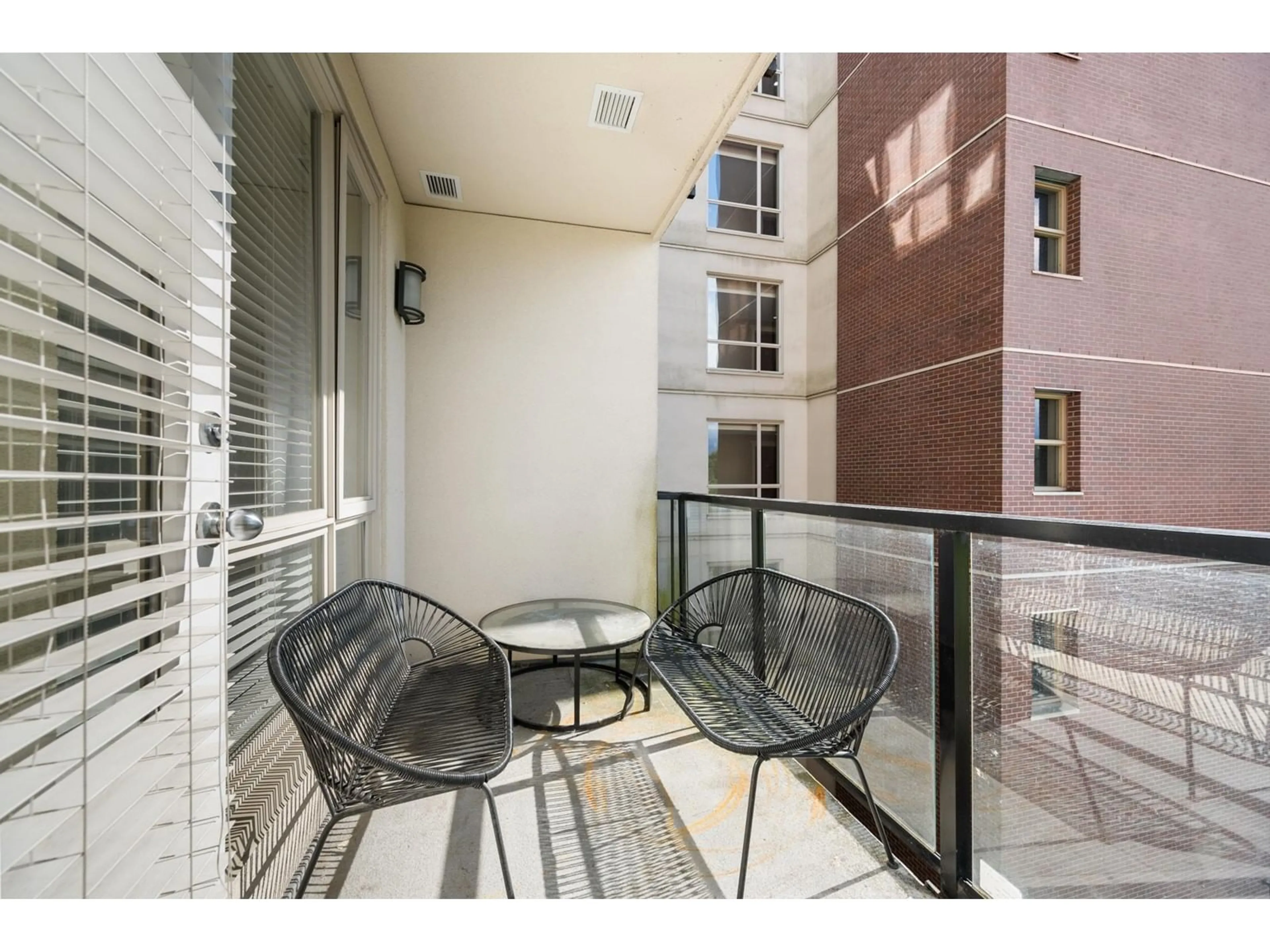 Balcony in the apartment, street for 303 - 14333 104, Surrey British Columbia V3T0E1