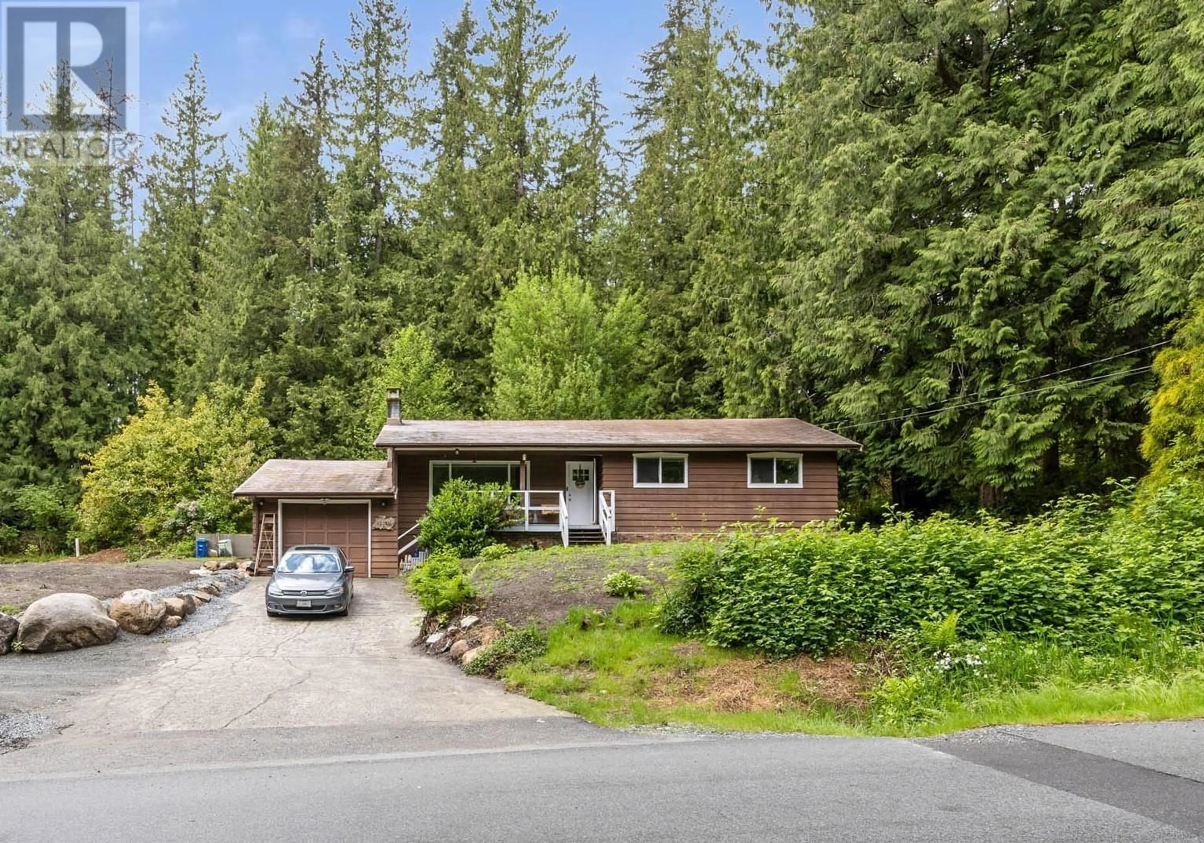 A pic from outside/outdoor area/front of a property/back of a property/a pic from drone, forest/trees view for 12313 MCNUTT STREET, Maple Ridge British Columbia V2W1N6
