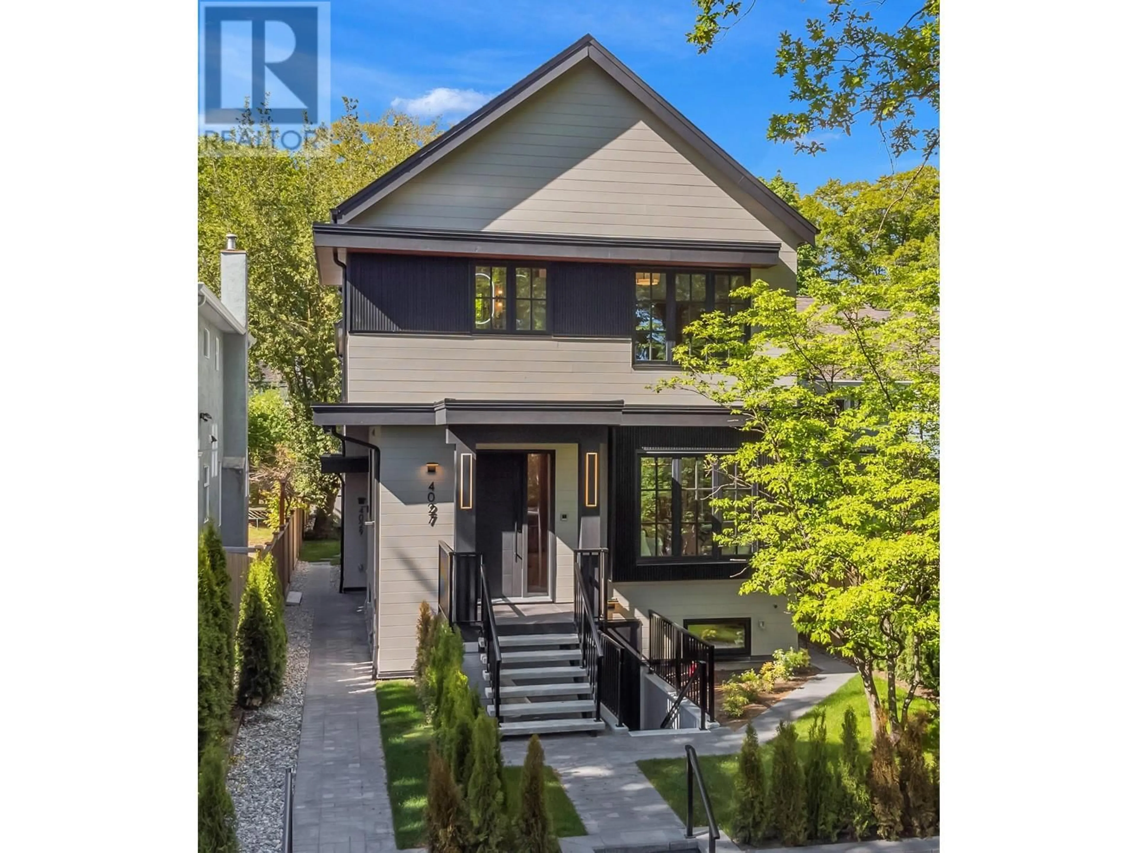Home with brick exterior material, street for 4027 33RD AVENUE, Vancouver British Columbia V6N2H9