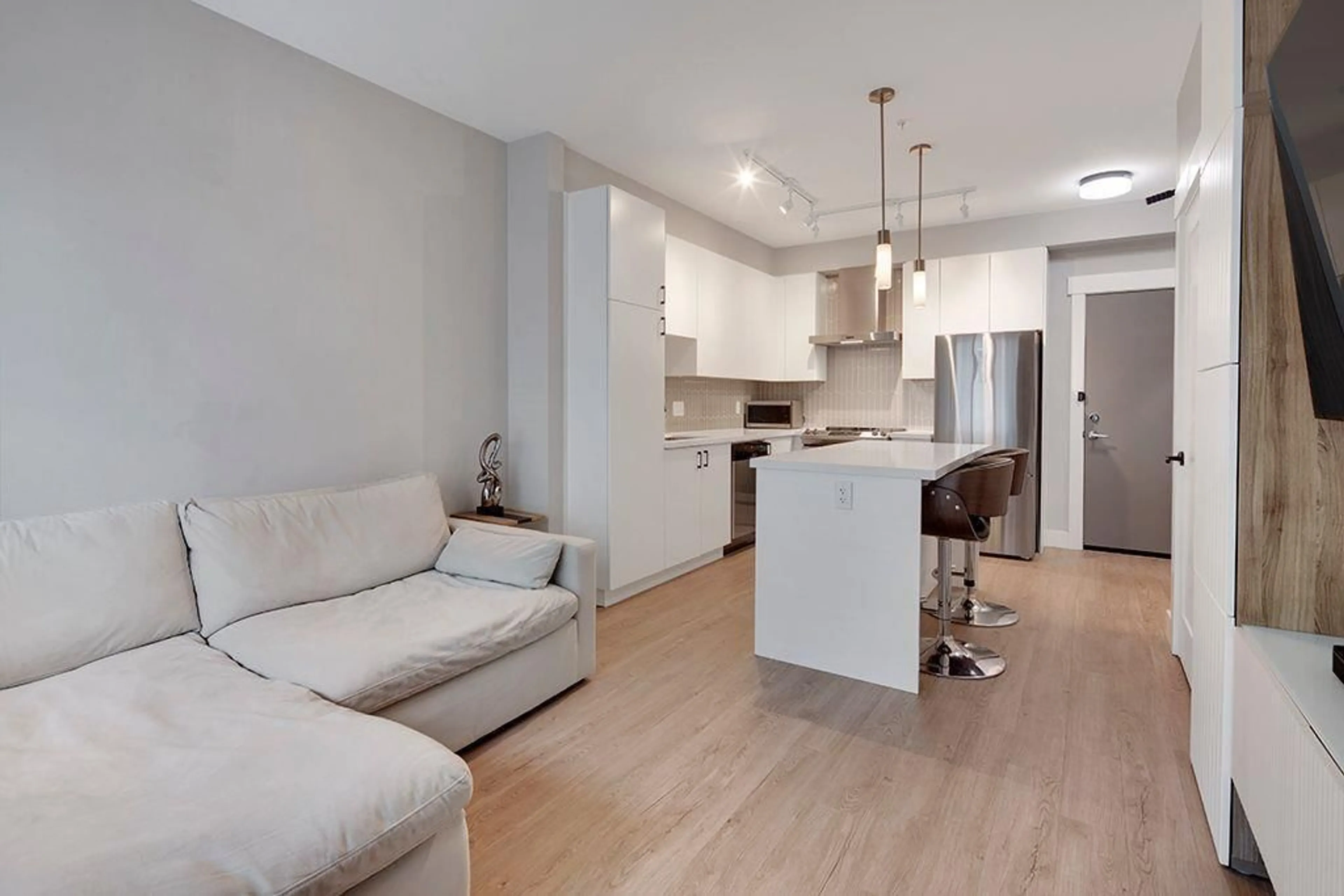 Open concept kitchen, unknown for A213 - 20838 78B, Langley British Columbia V2Y3M1