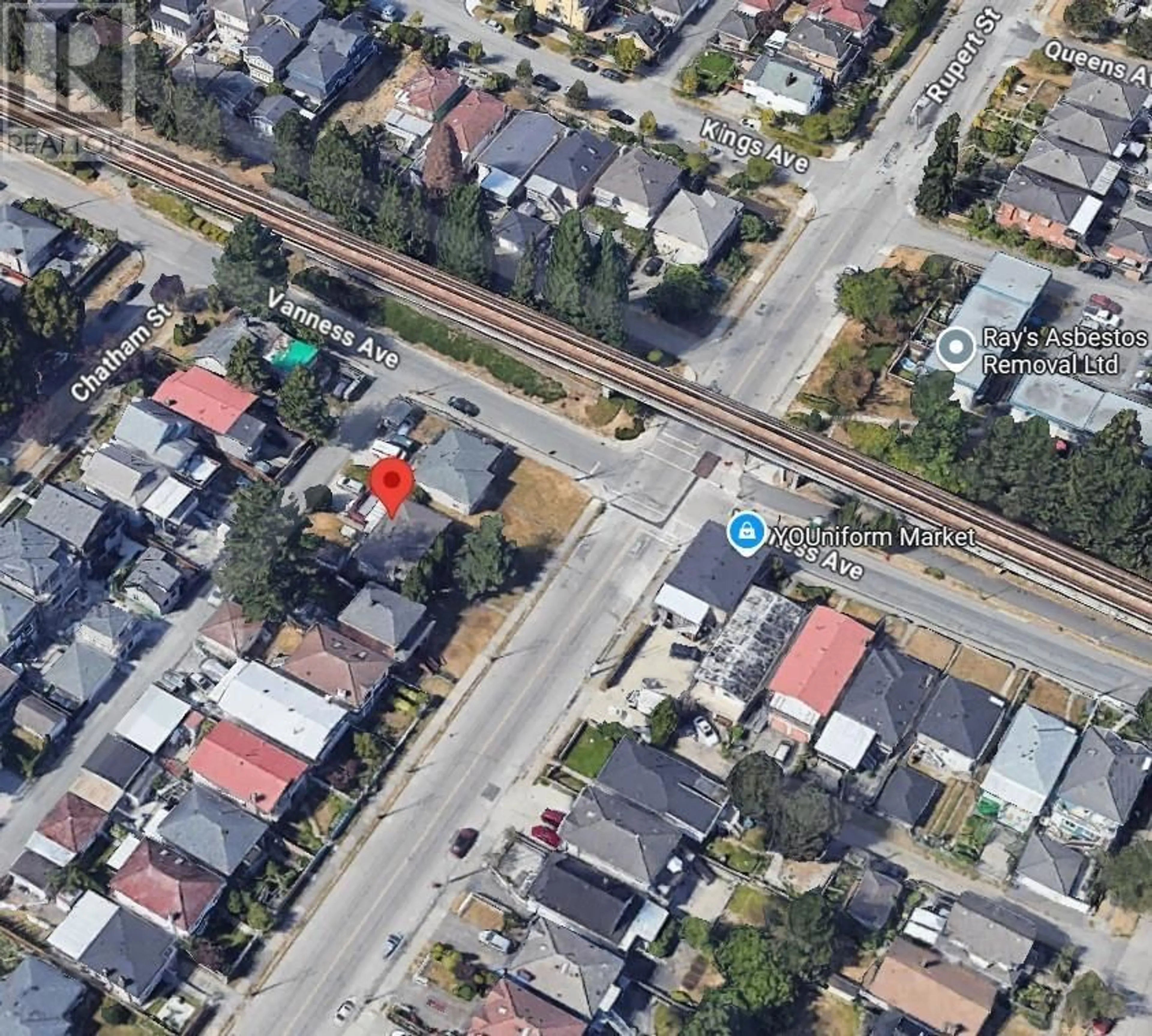 Picture of a map for 4863 RUPERT STREET, Vancouver British Columbia V5R2J6