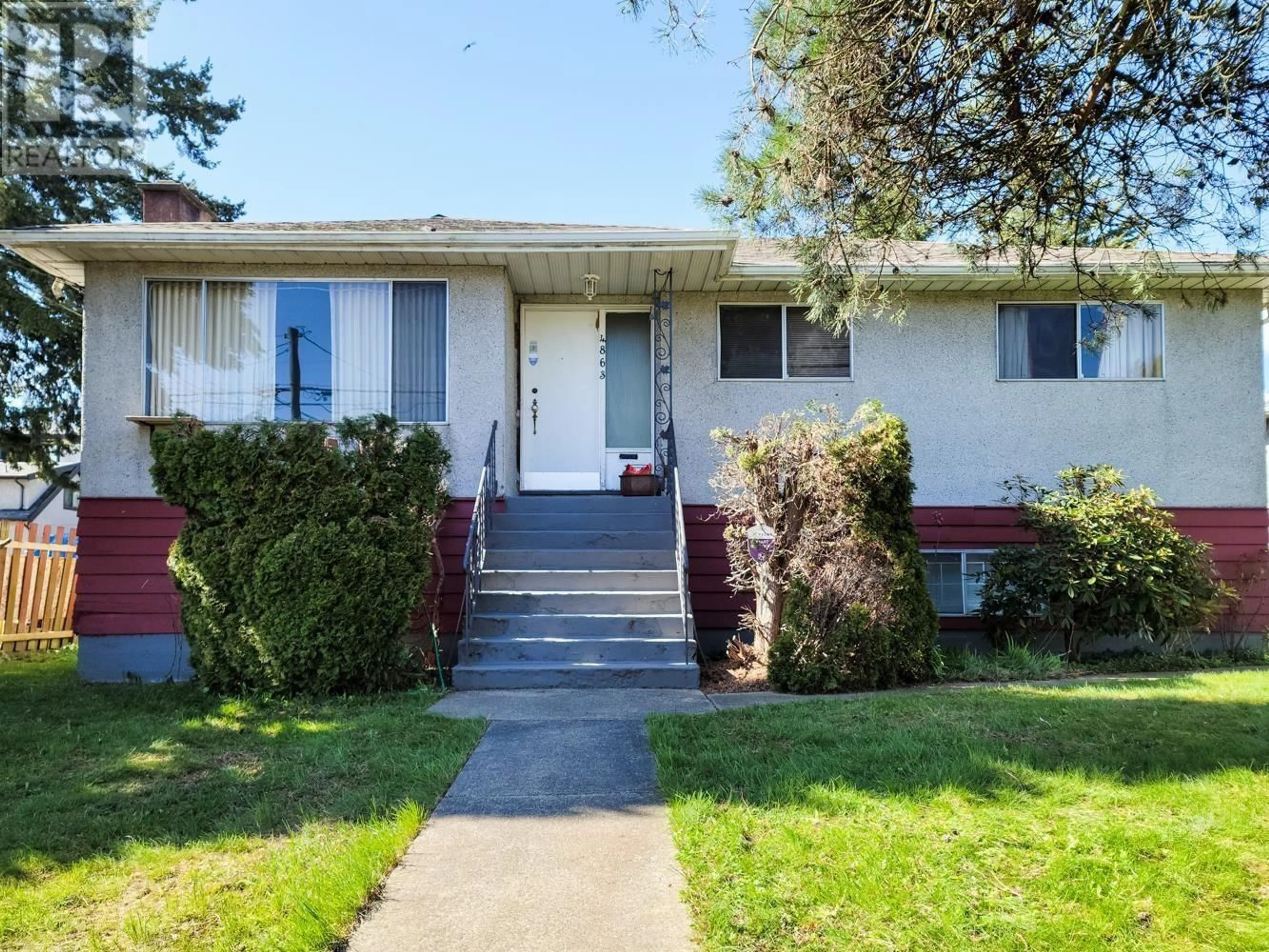 Home with vinyl exterior material, street for 4863 RUPERT STREET, Vancouver British Columbia V5R2J6
