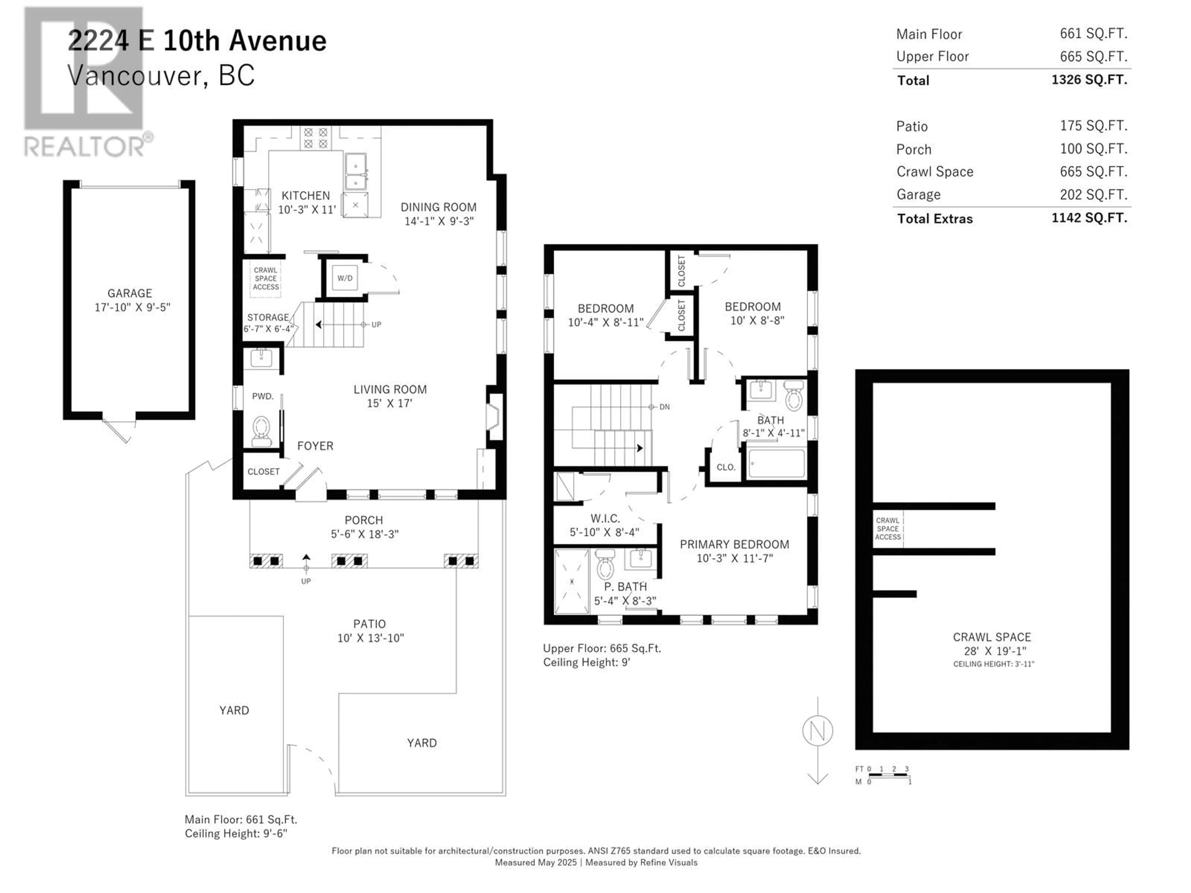 Floor plan for 2224 10TH AVENUE, Vancouver British Columbia V5N1Y2