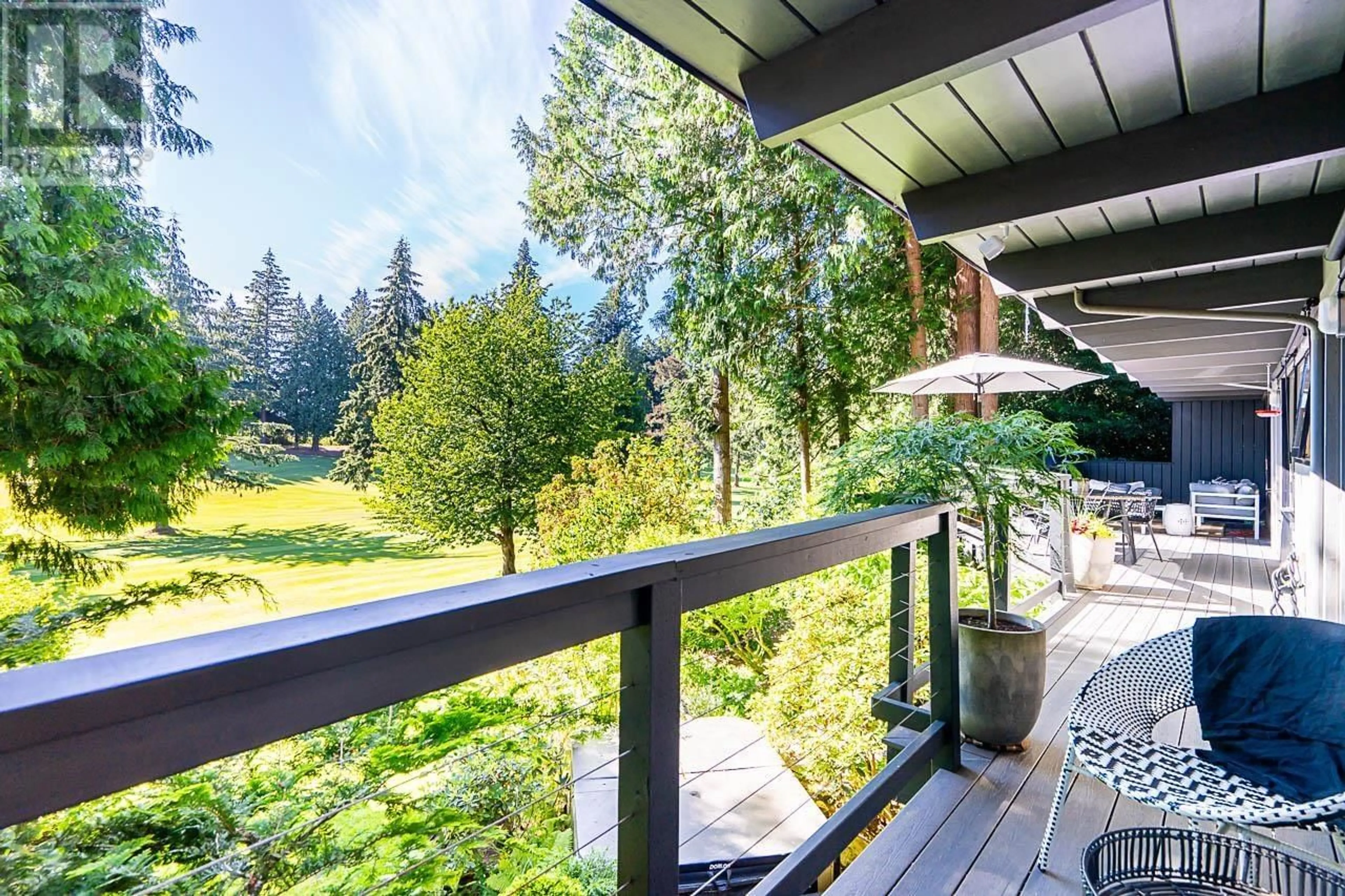 Patio, forest/trees view for 6070 MARINE DRIVE, West Vancouver British Columbia V7W2S3