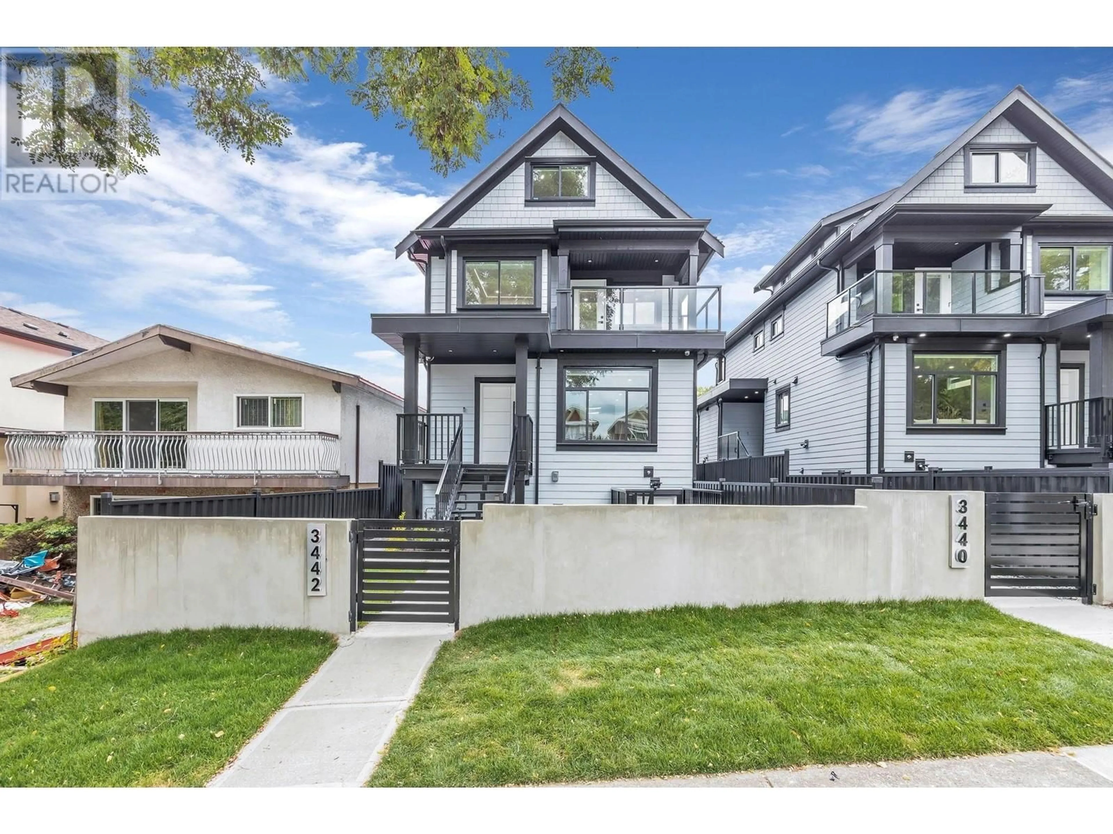 Home with vinyl exterior material, street for 3442 4TH AVENUE, Vancouver British Columbia V5M1L9