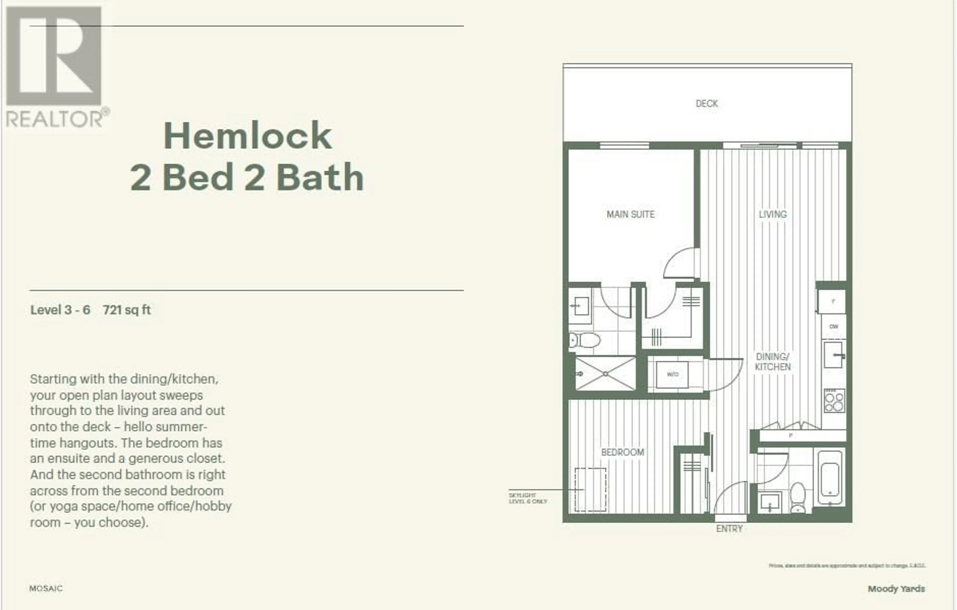 Floor plan for 514 - 3055 MURRAY STREET, Port Moody British Columbia V3H1X3