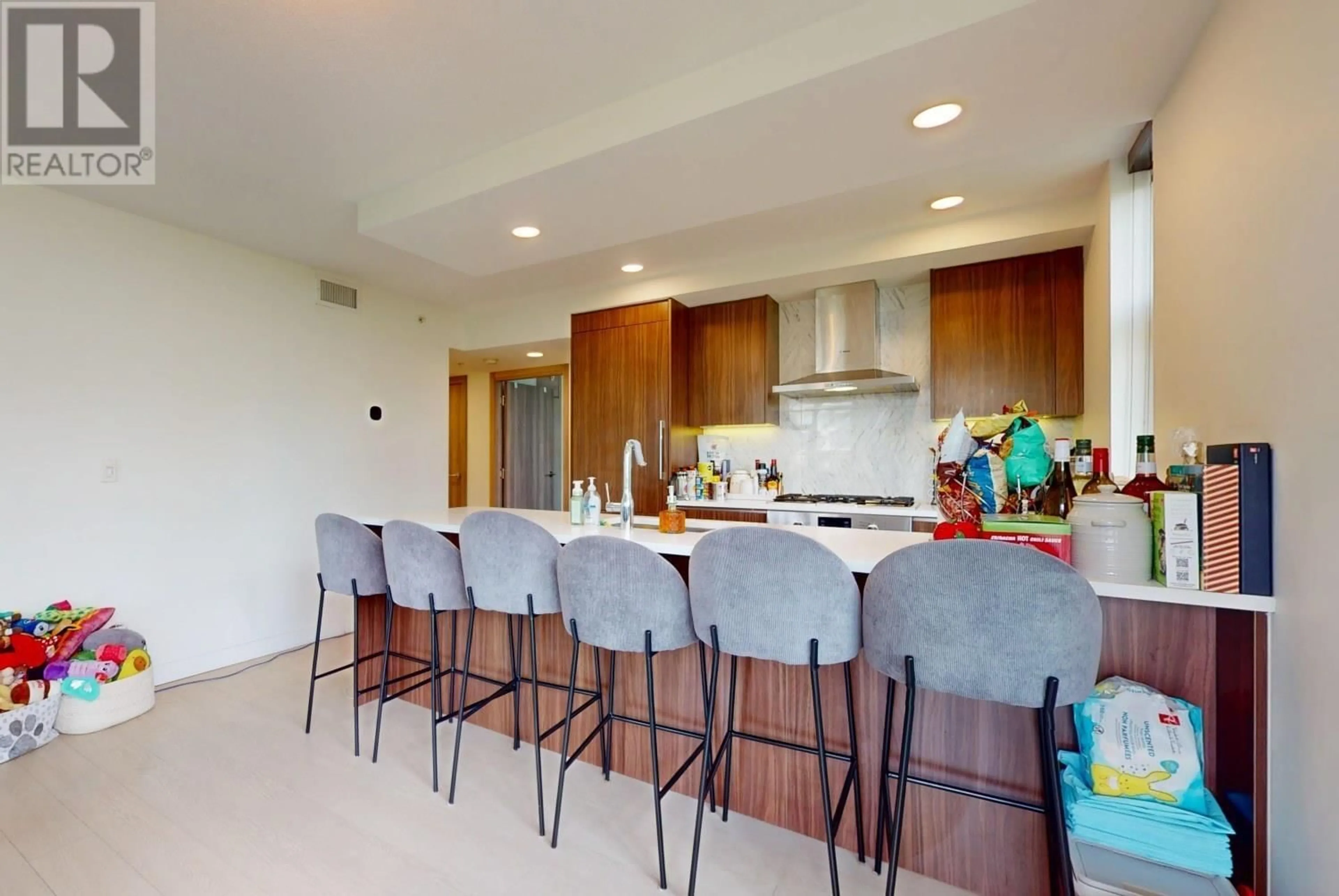 Open concept kitchen, ceramic/tile floor for 607 - 3300 KETCHESON ROAD, Richmond British Columbia V6X0S5