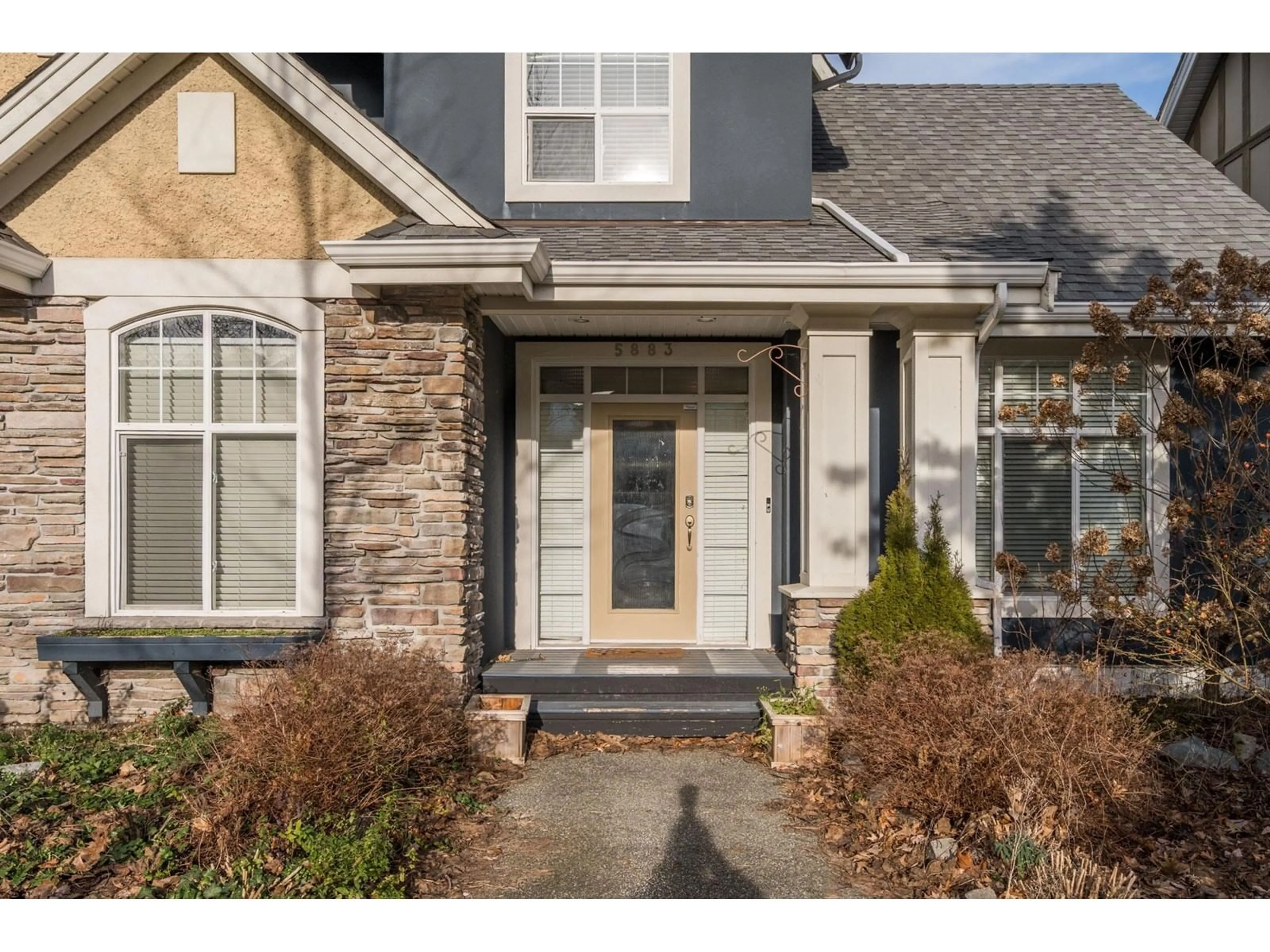 Home with brick exterior material, street for 5883 GARRISON BOULEVARD, Chilliwack British Columbia V2R5X8